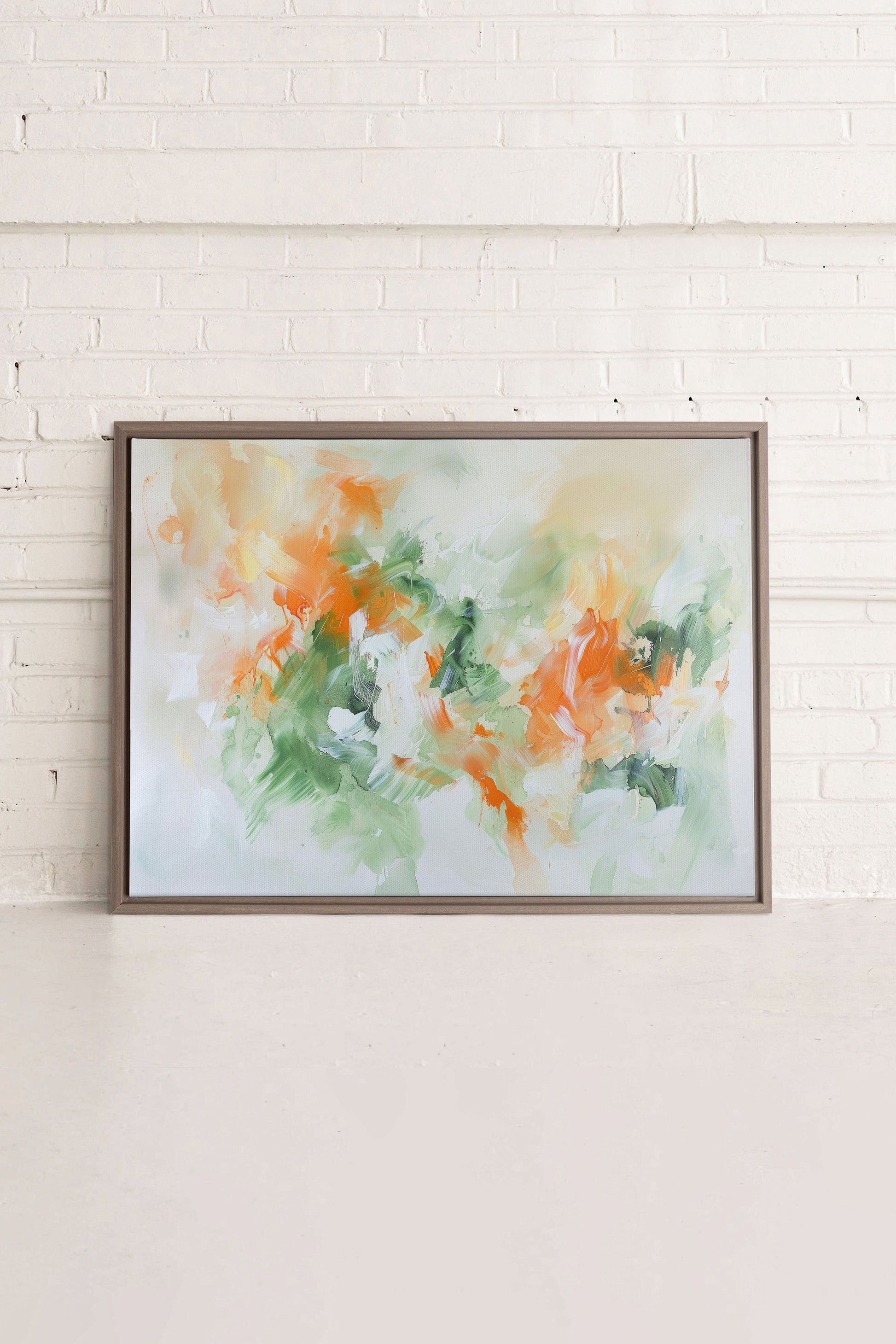 ABSTRACT JUNGLE, Stretched Canvas Artwork