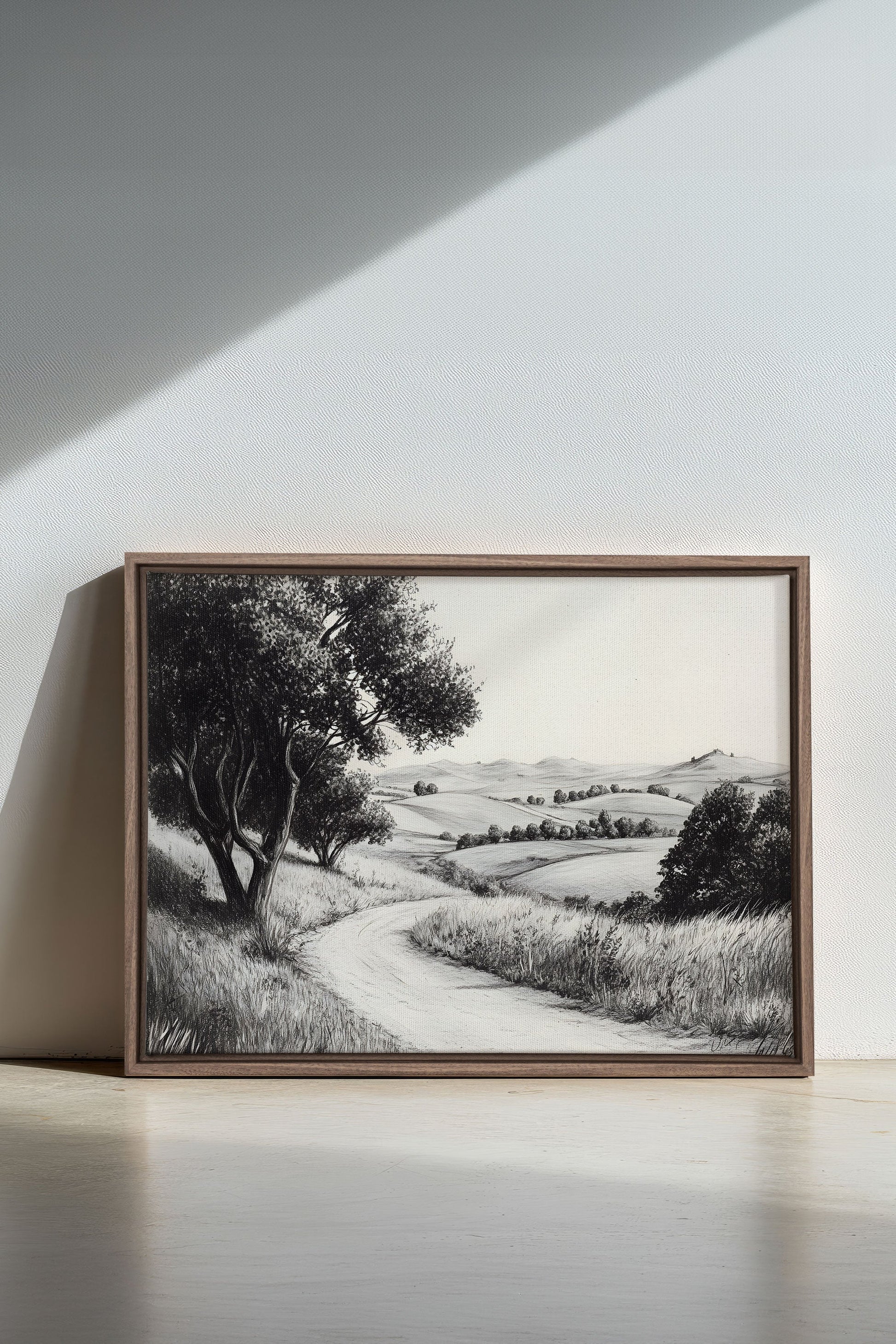 Softness of the Hills, Stretched Canvas Artwork