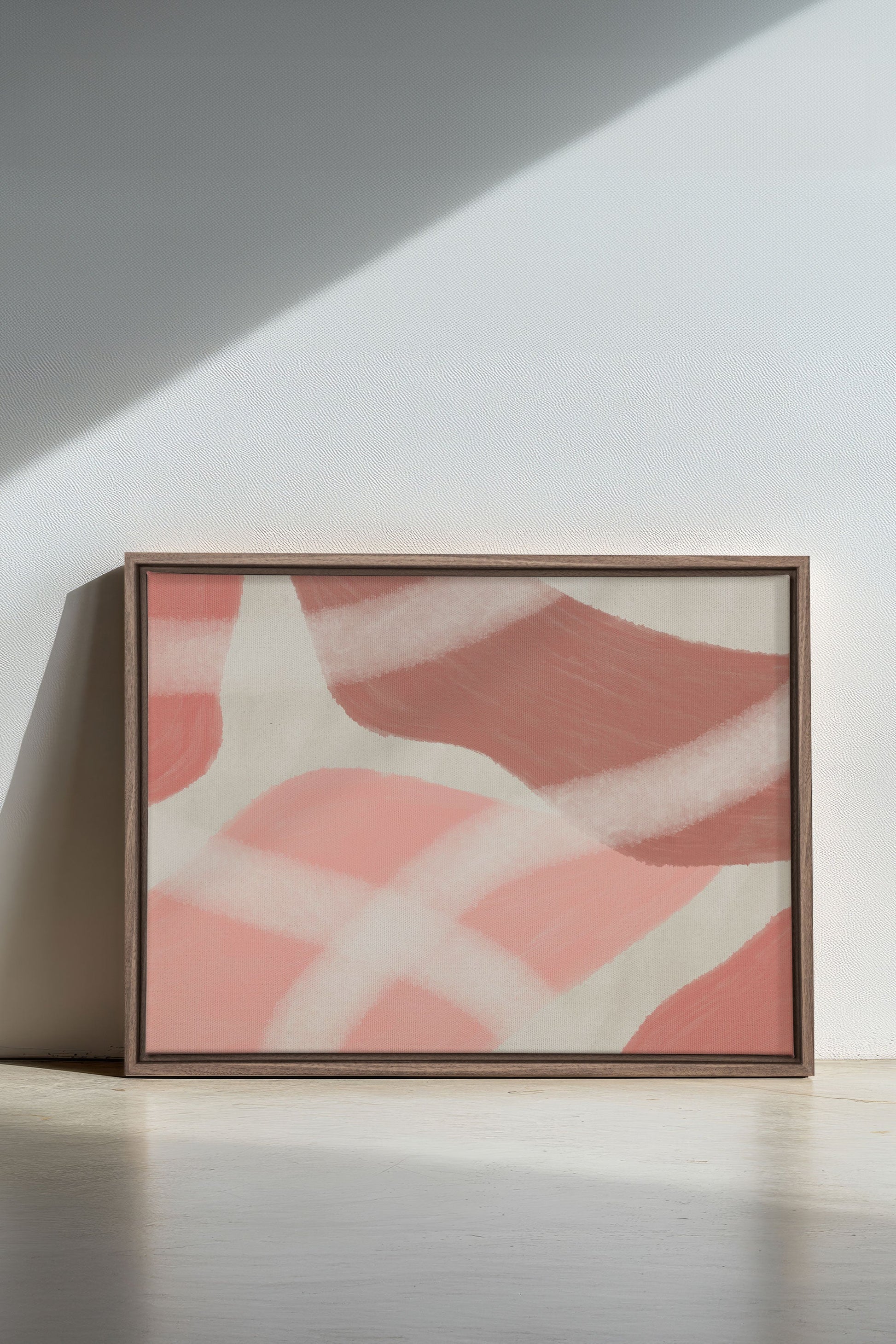 ROSY GLOW, Stretched Canvas Artwork