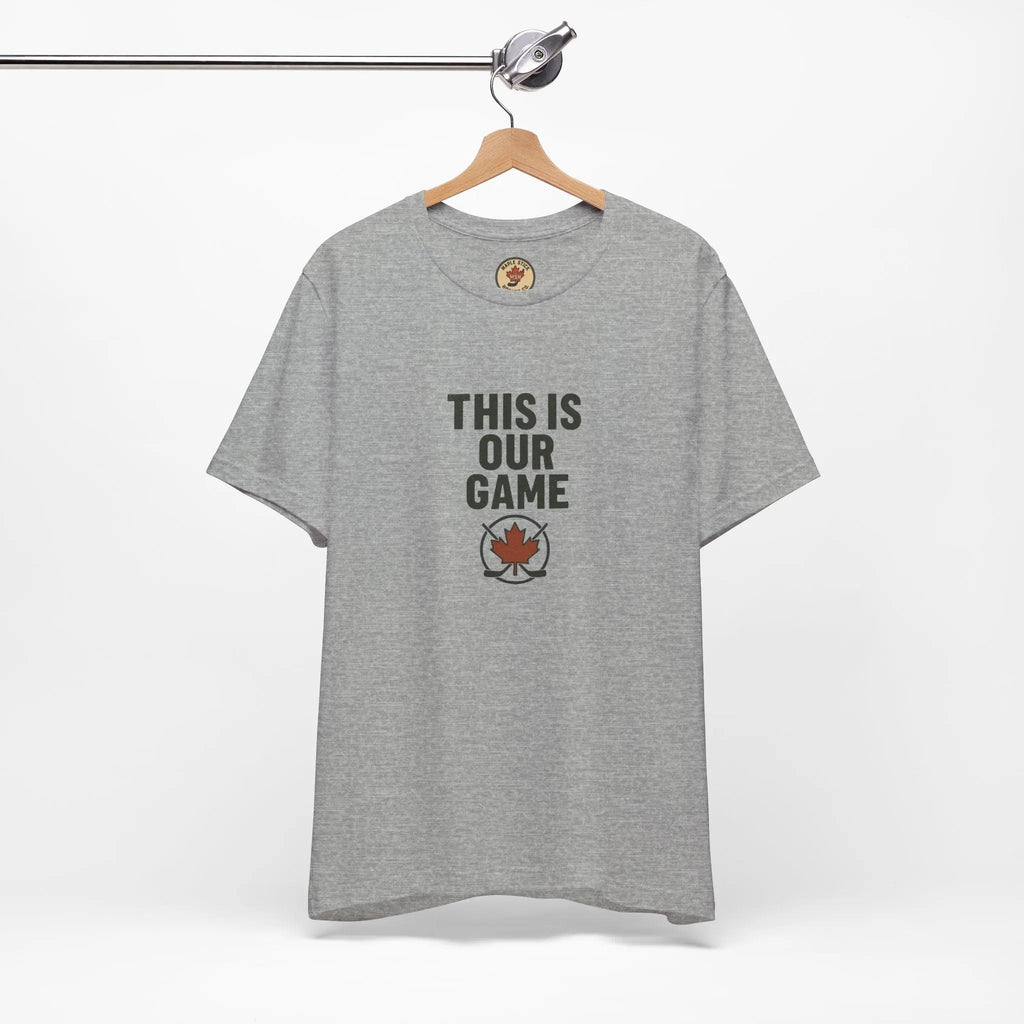Maple Stick Hockey Fan Tee – Game Day Spirit