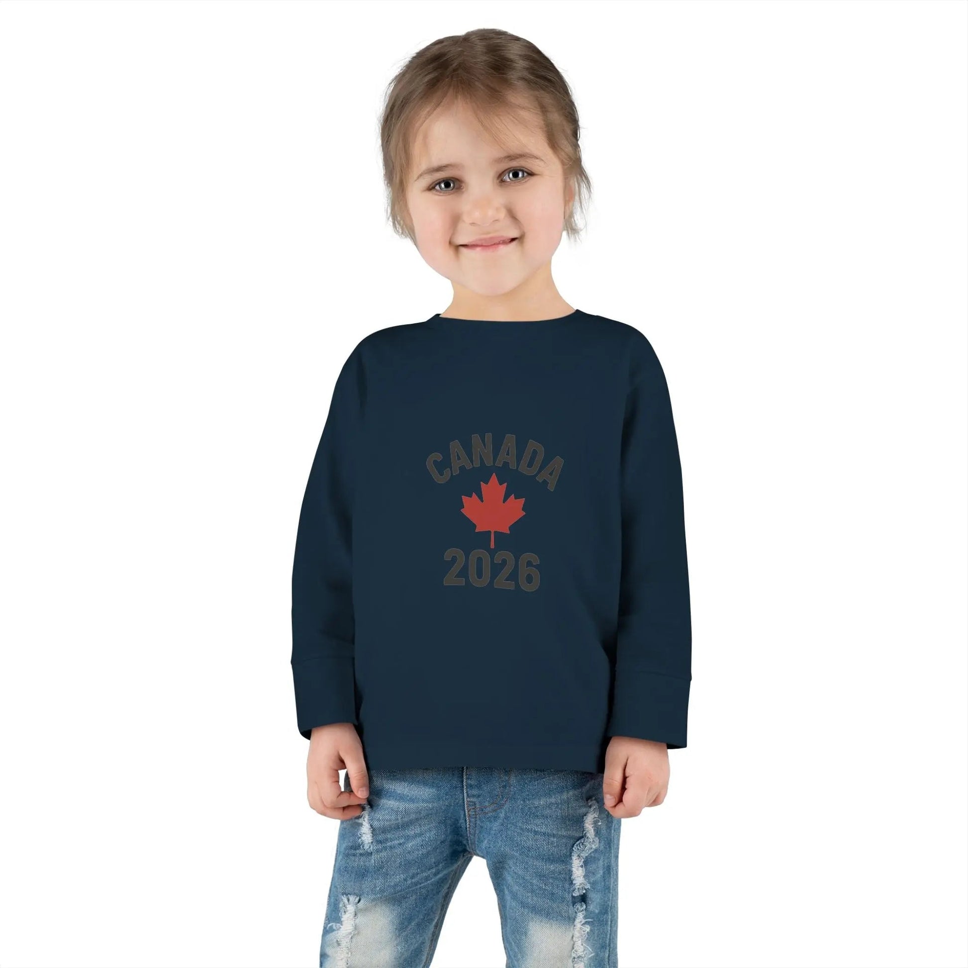 Sweat-shirt enfant Maple Stick – Édition spéciale hockey olympique Canada 2026