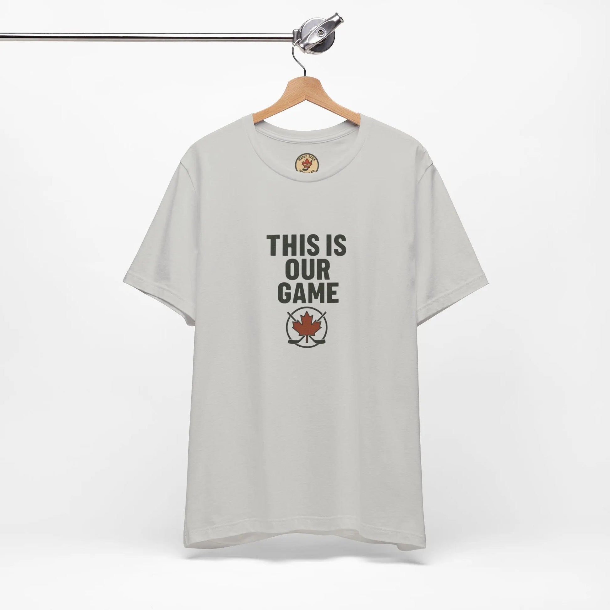 Maple Stick Hockey Fan Tee – Game Day Spirit