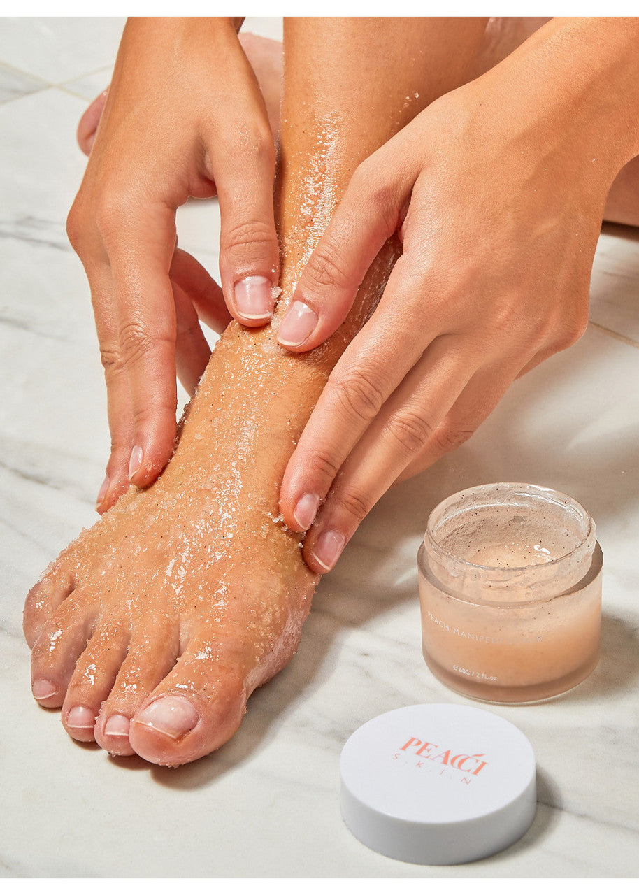 Peacci Peach ManiPedi Scrub