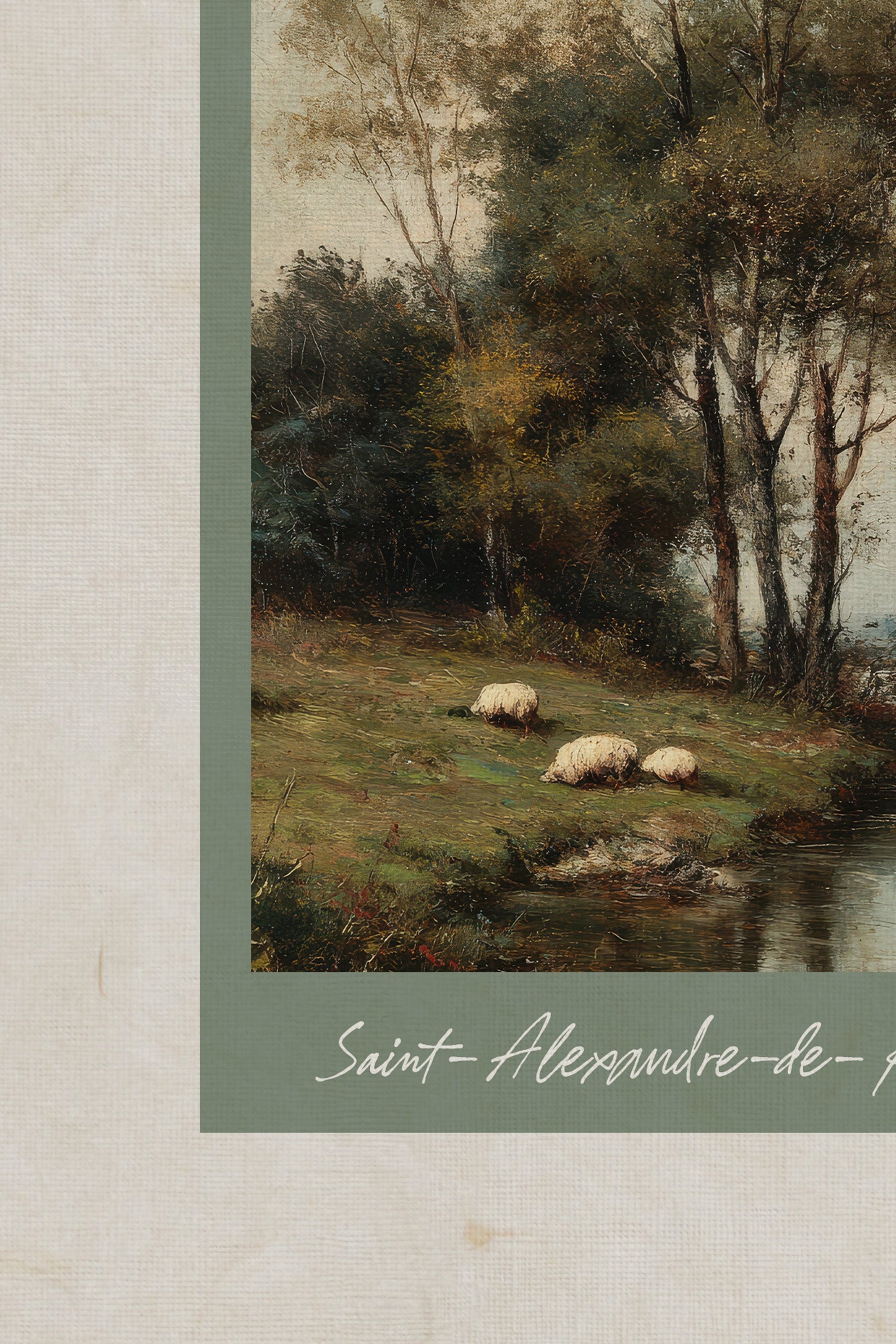 Saint-Alexandre-de-Kamouraska Vintage Frame