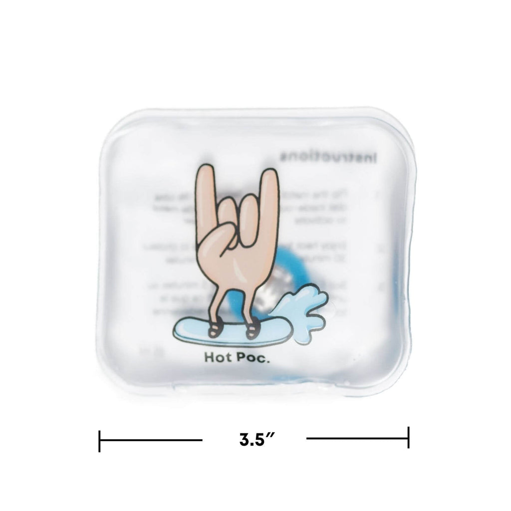 Chaufferettes pour les mains réutilisables et écologiques Hot Poc (paquet de 4)