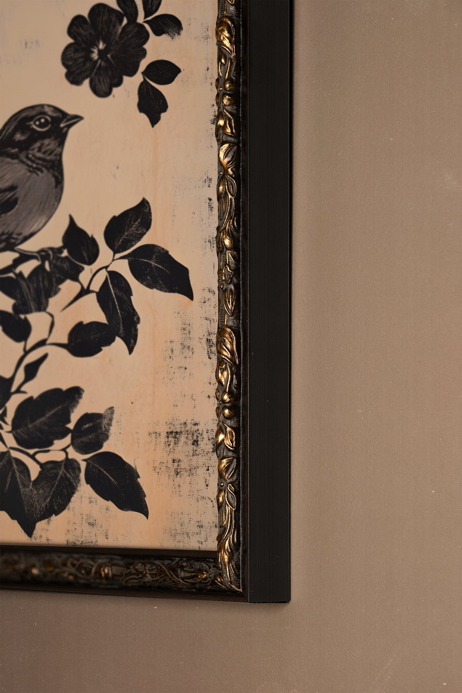 The Secrets of the Wind, Vintage Bronze Frame