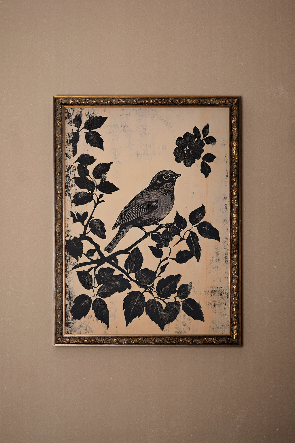 The Secrets of the Wind, Vintage Bronze Frame