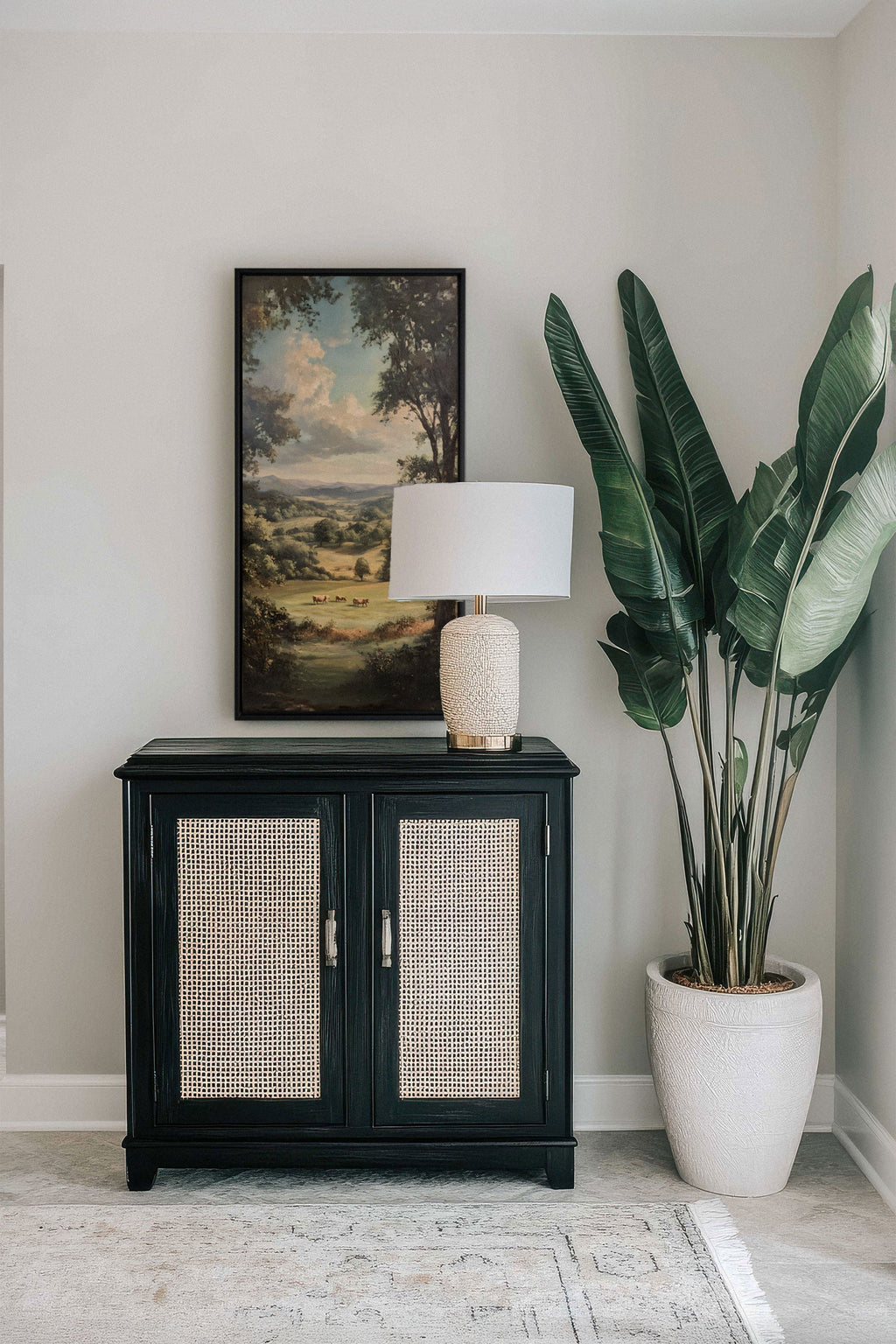COUNTRY REST, Stretched Canvas Artwork