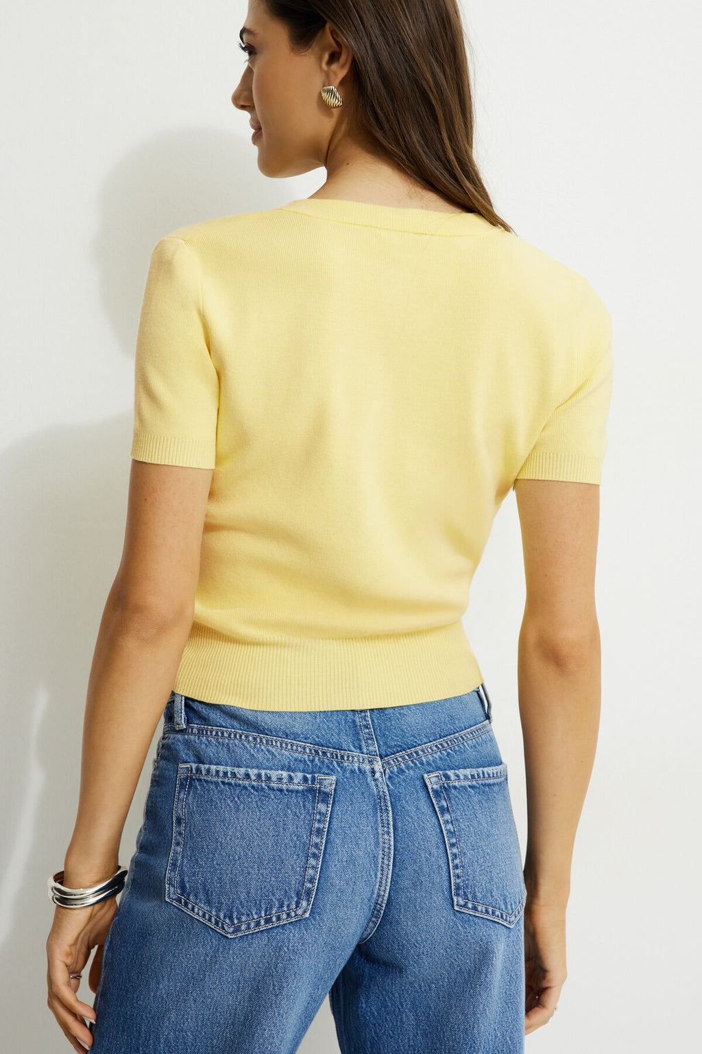 Cardigan à manches courtes Becca