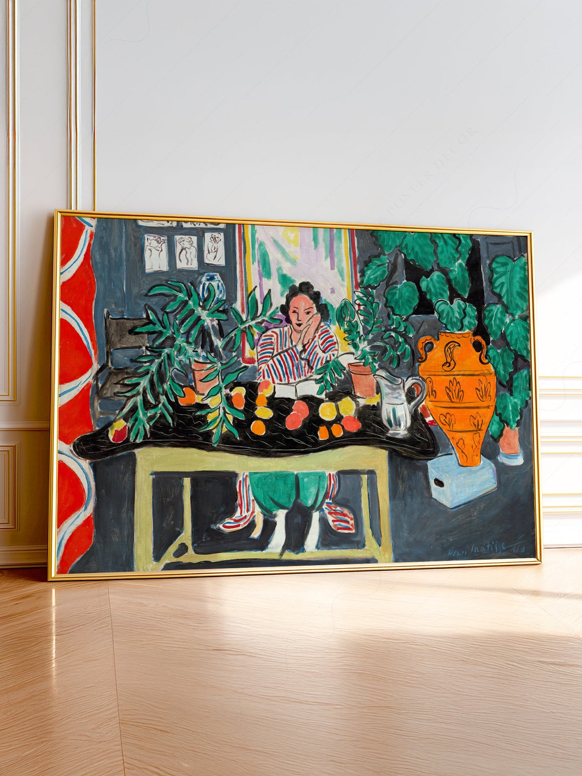 Henri Matisse Etruscan Vase Art Print – Colorful Museum Wall Decor