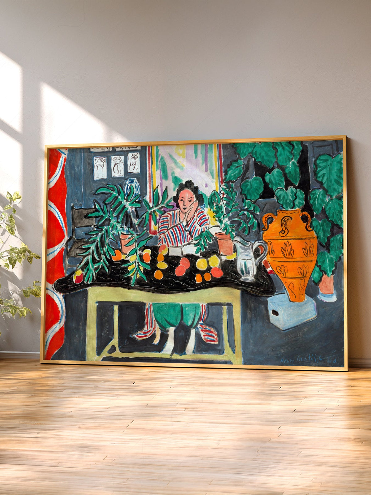 Henri Matisse Etruscan Vase Art Print – Colorful Museum Wall Decor