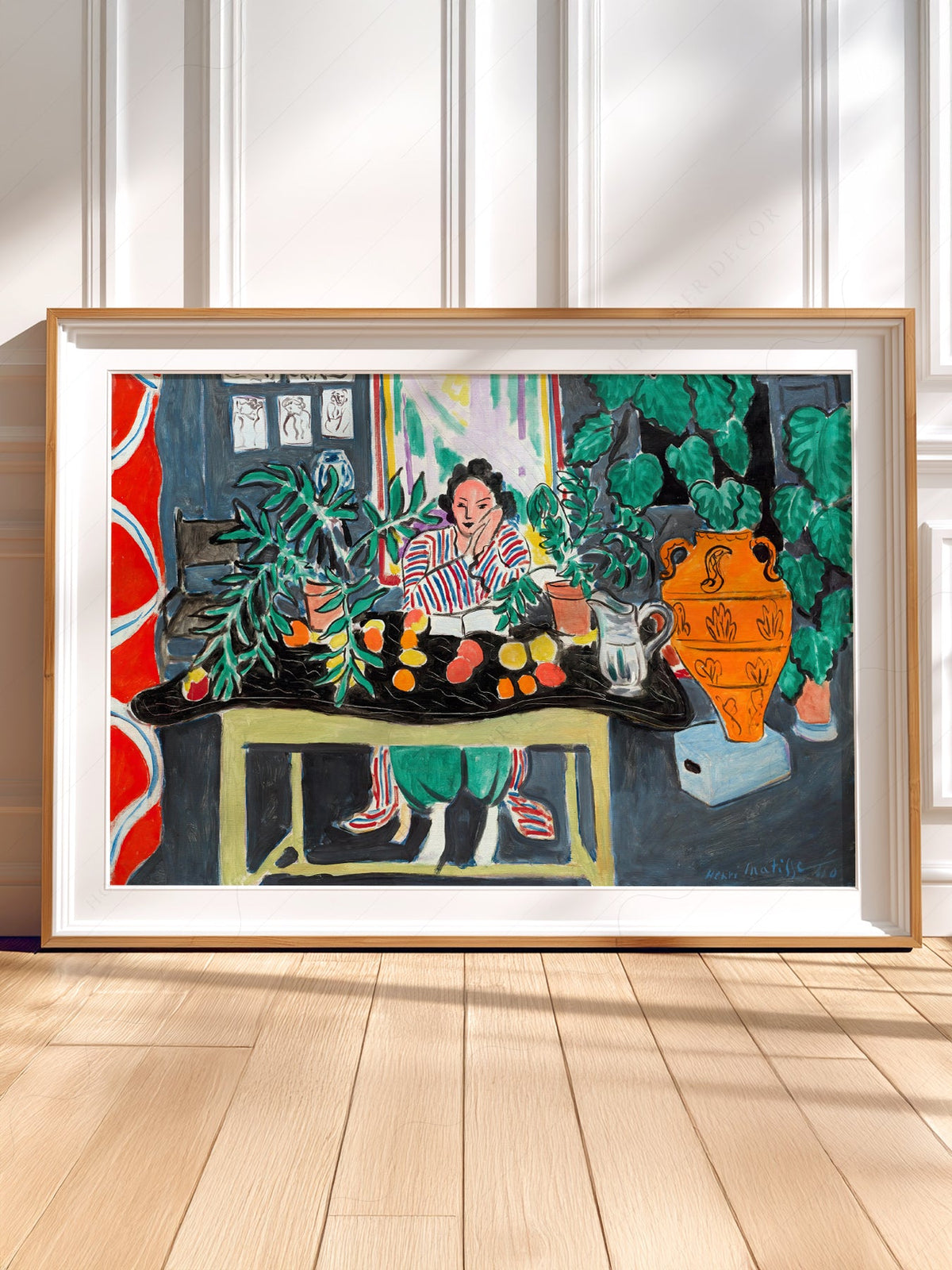 Henri Matisse Etruscan Vase Art Print – Colorful Museum Wall Decor