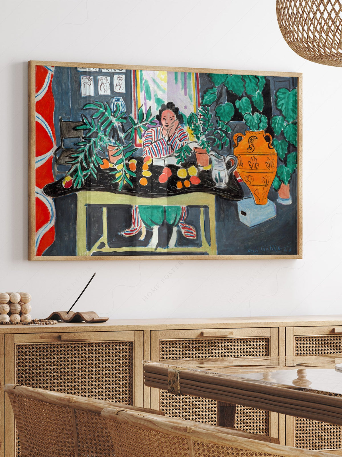 Henri Matisse Etruscan Vase Art Print – Colorful Museum Wall Decor