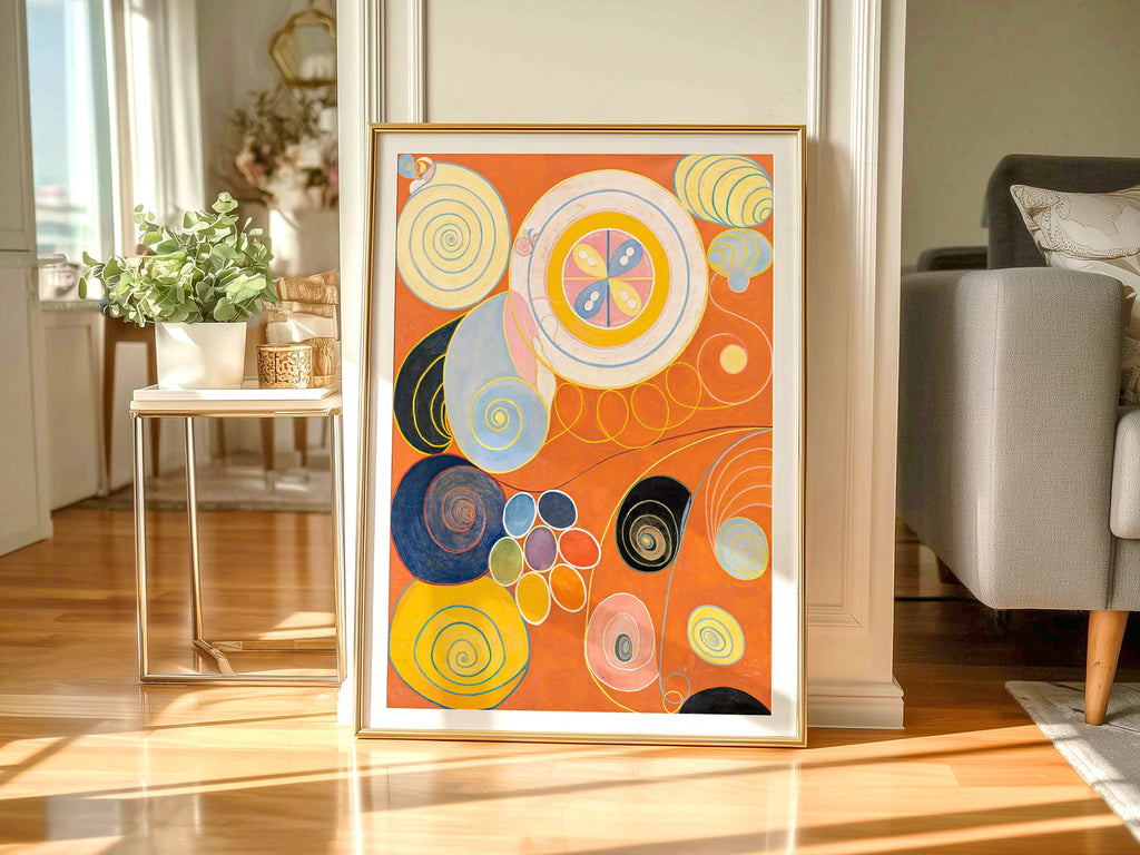 Hilma af Klint The Ten Largest No. 3 Youth Print – Abstract Wall Art