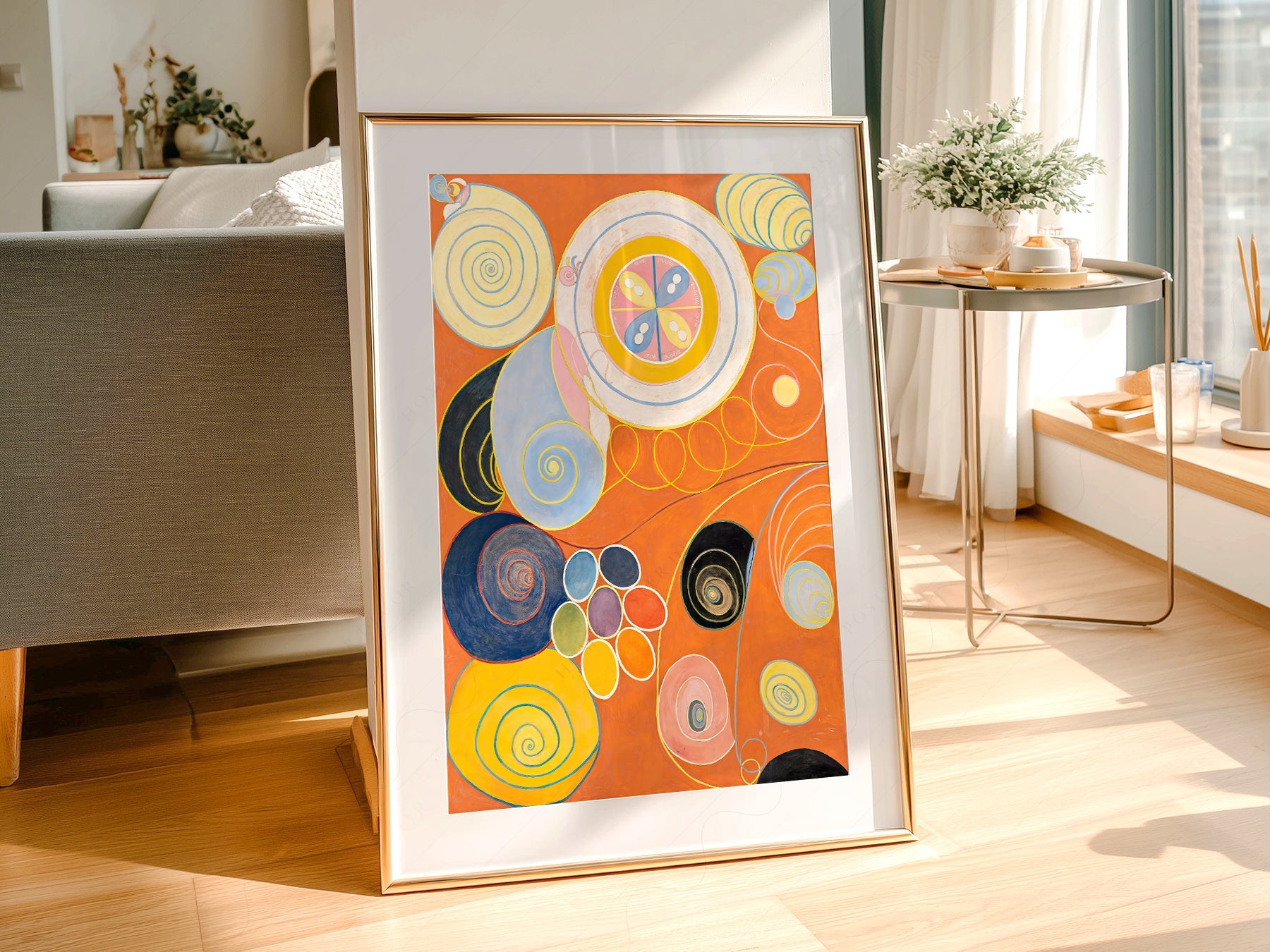 Hilma af Klint The Ten Largest No. 3 Youth Print – Abstract Wall Art