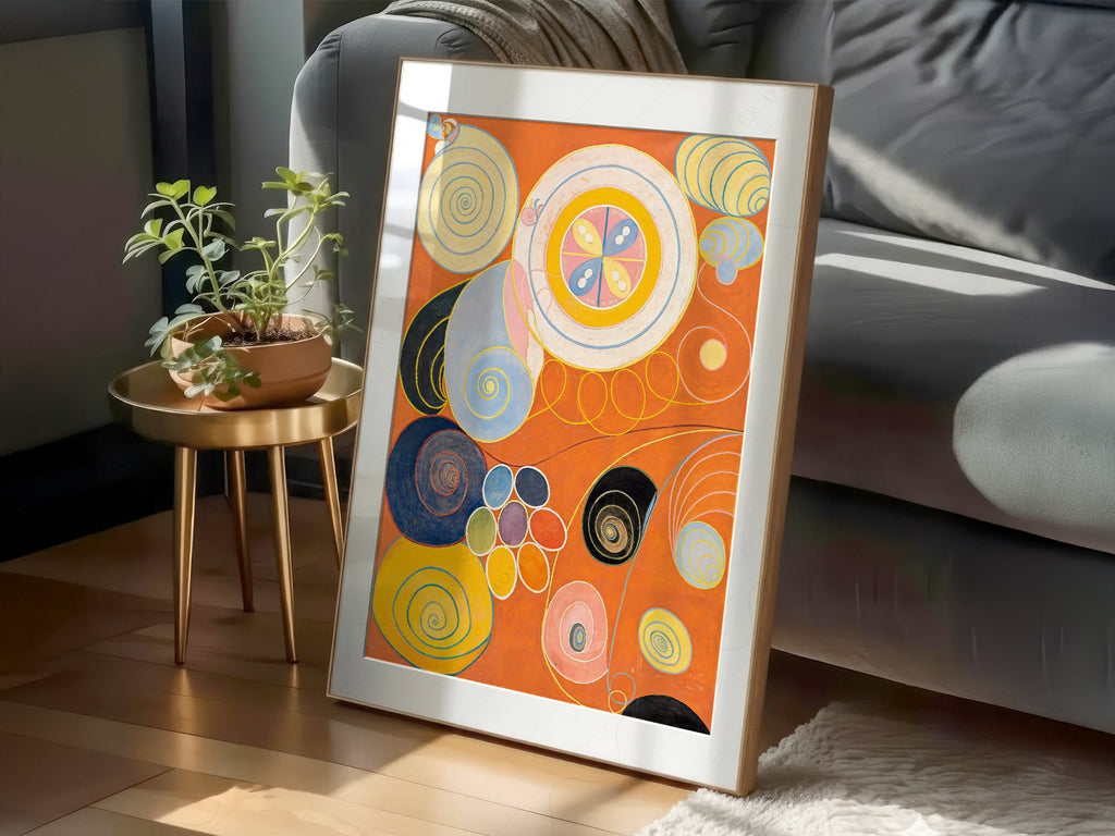 Hilma af Klint The Ten Largest No. 3 Youth Print – Abstract Wall Art