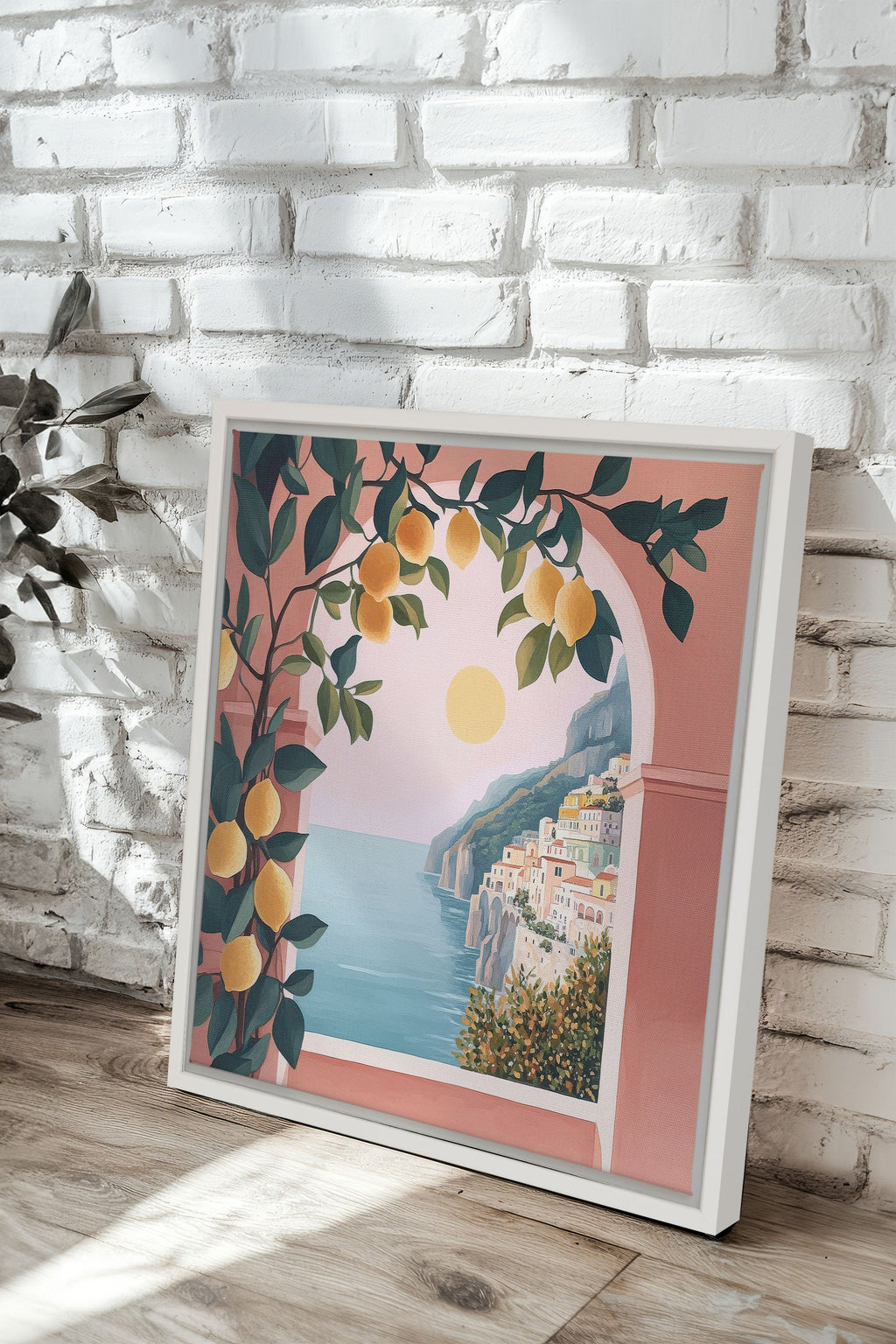 ROSE LEMONADE, Stretched Canvas Artwork