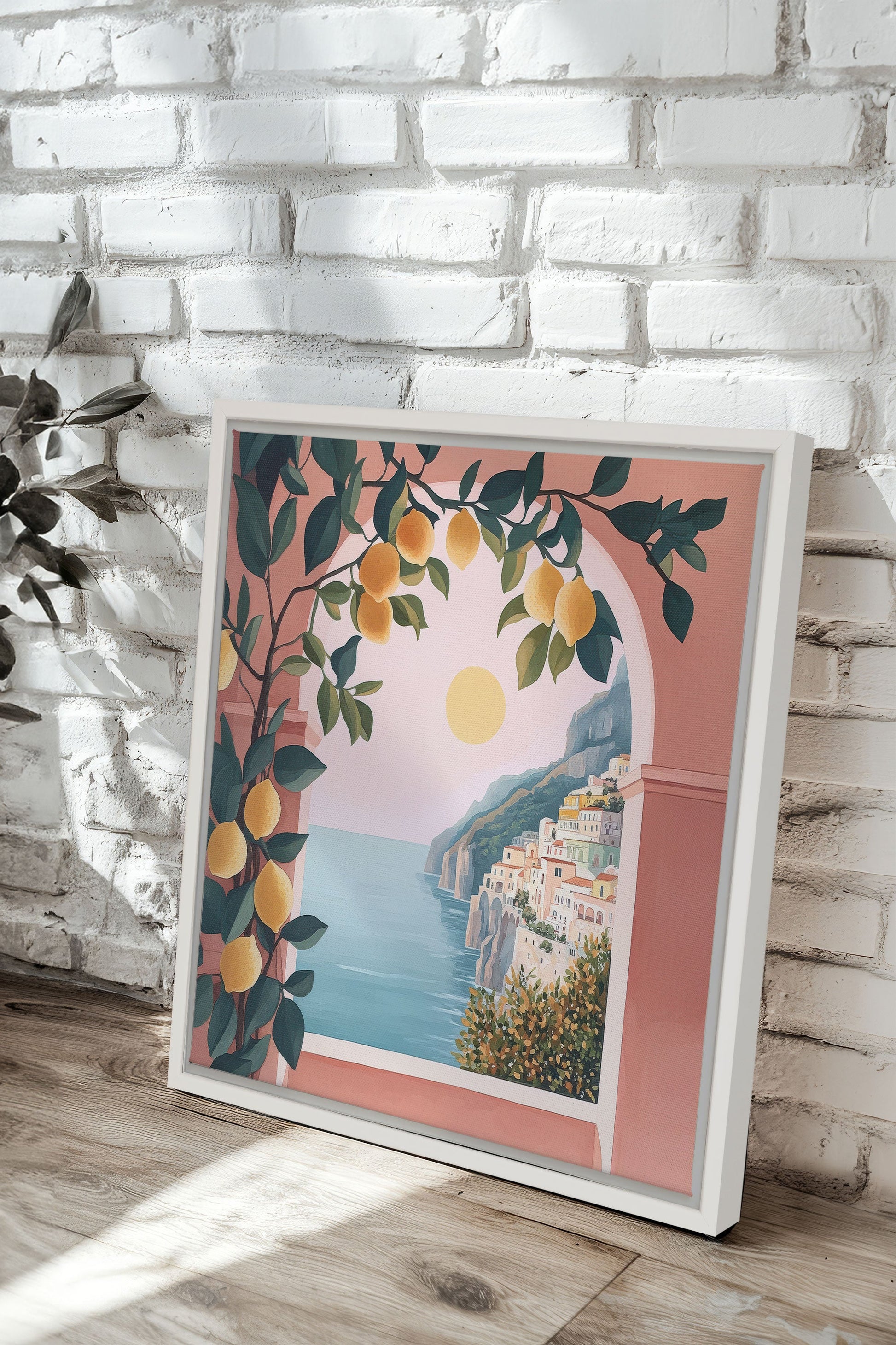 ROSE LEMONADE, Stretched Canvas Artwork