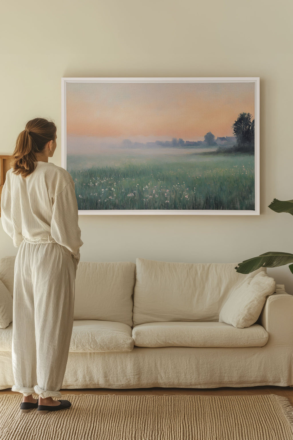 Morning Glow, Stretched Canvas Artwork