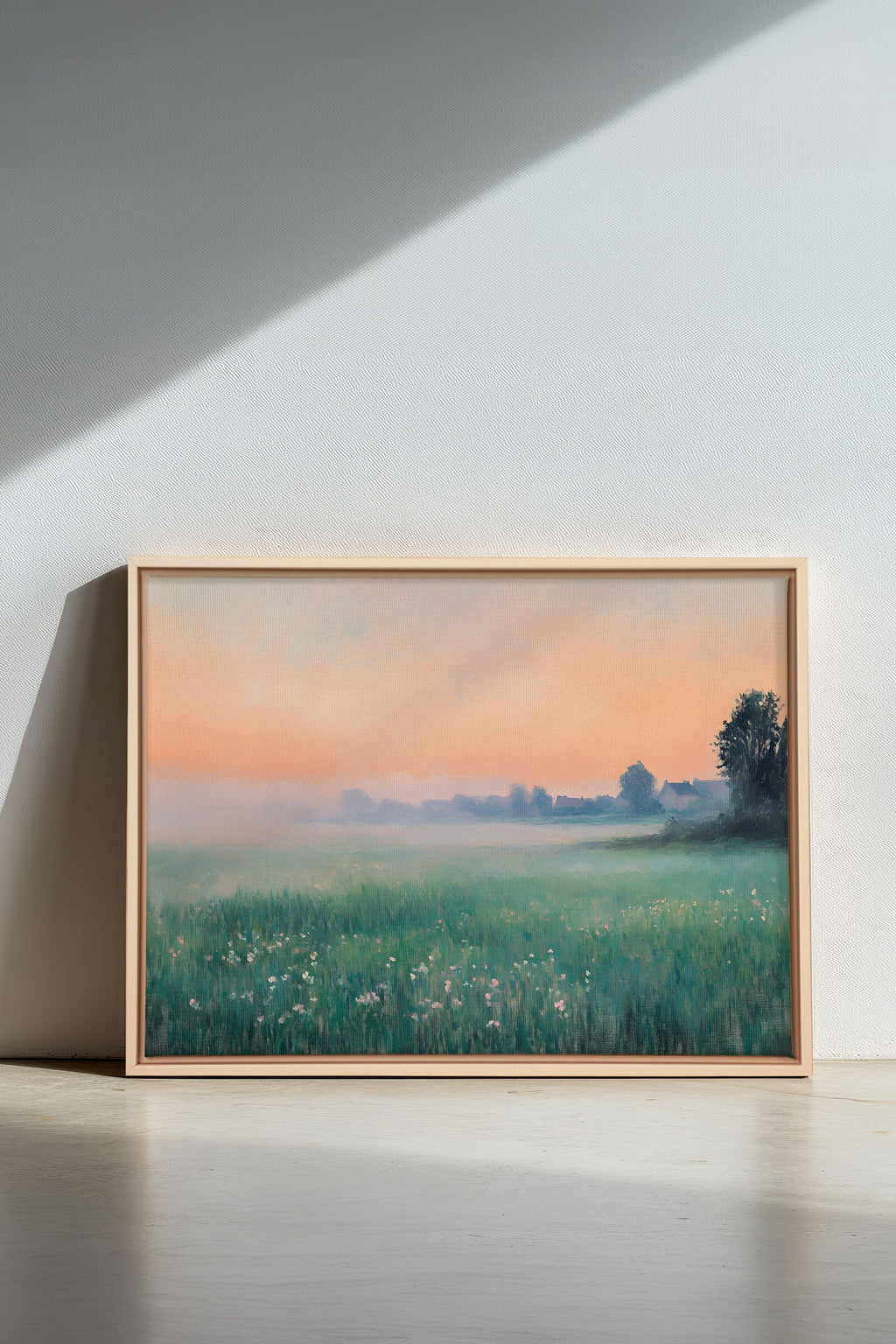 Morning Glow, Stretched Canvas Artwork