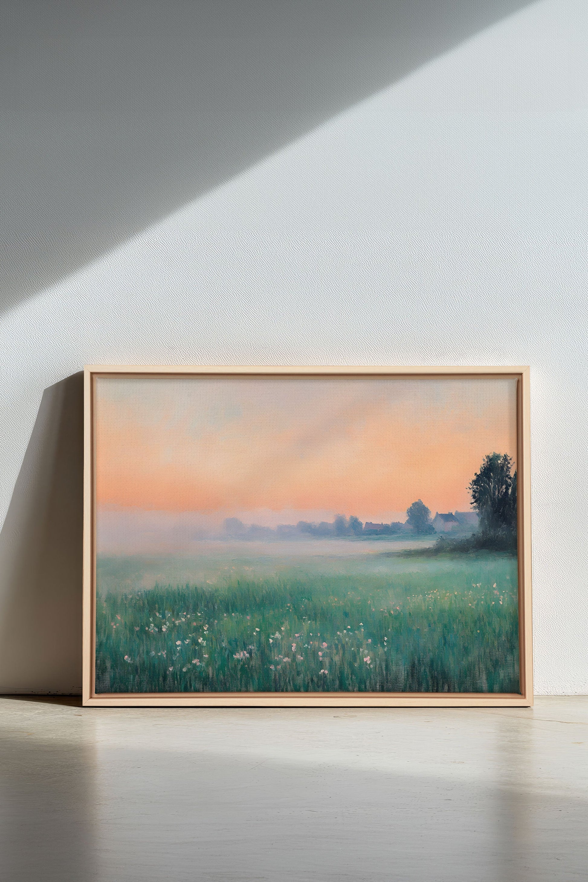 Morning Glow, Stretched Canvas Artwork