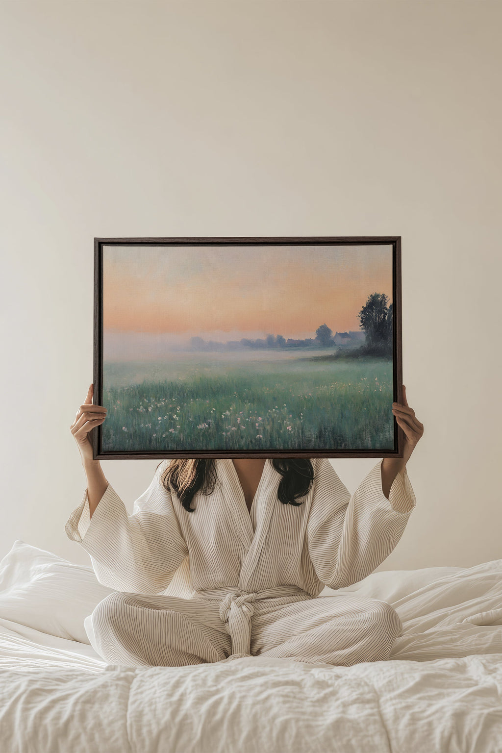 Morning Glow, Stretched Canvas Artwork