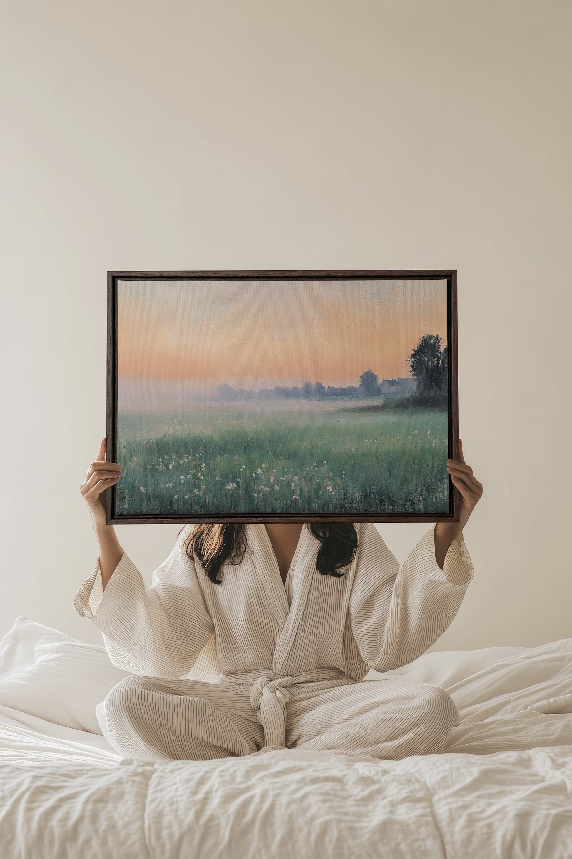 Morning Glow, Stretched Canvas Artwork