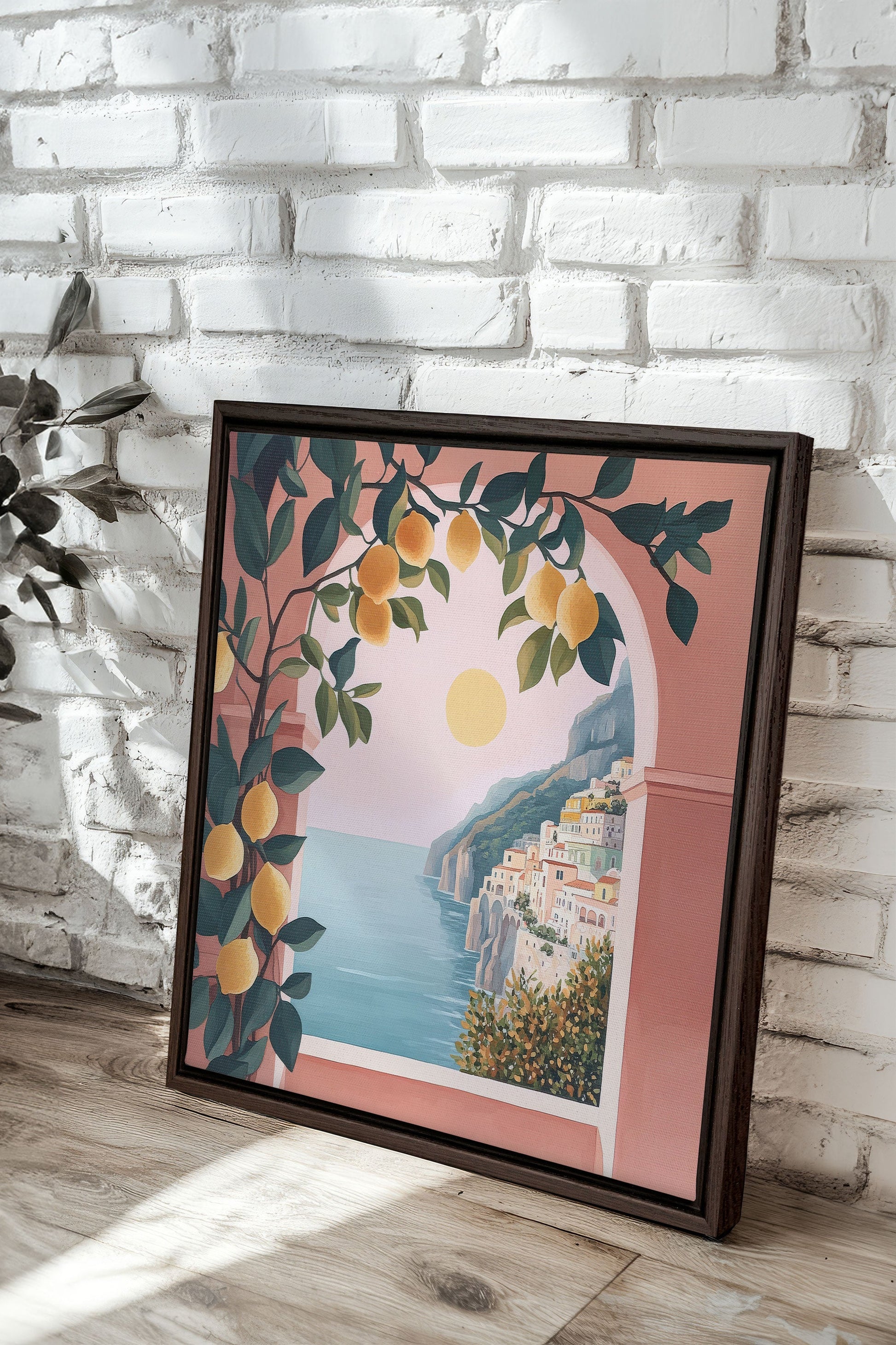 ROSE LEMONADE, Stretched Canvas Artwork