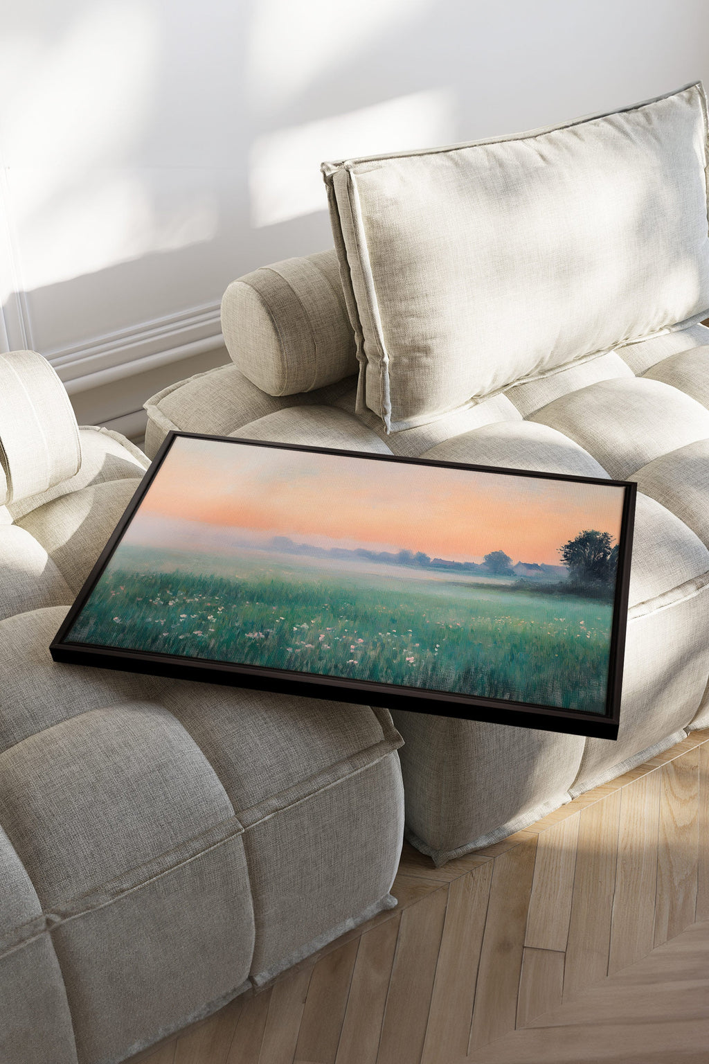 Morning Glow, Stretched Canvas Artwork