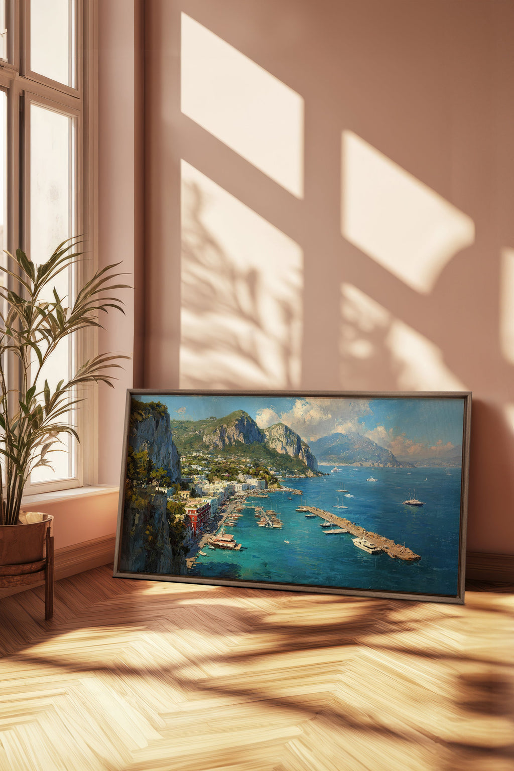 CAPRI ESCAPE, Stretched Canvas Artwork
