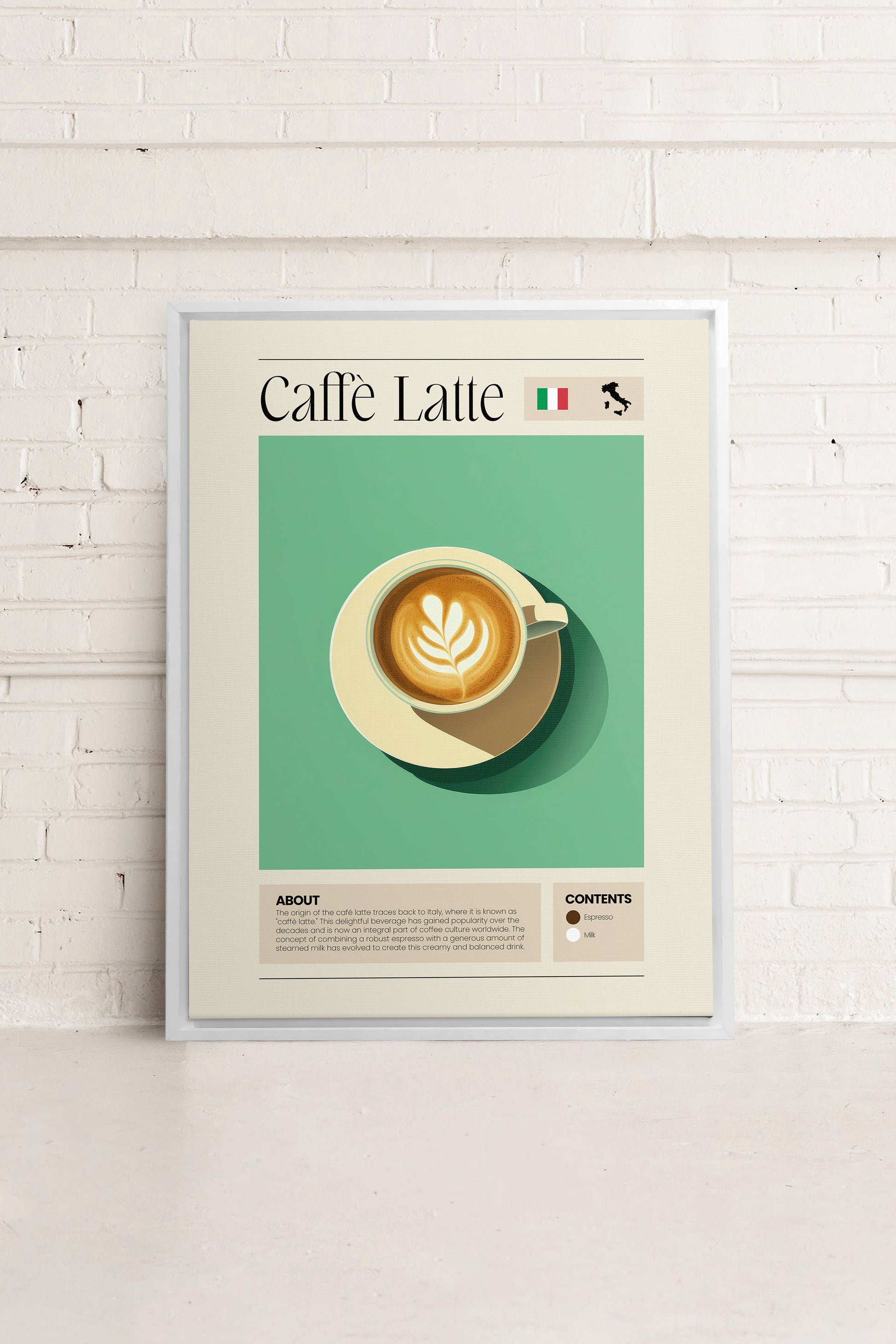 Caffè Latte, Stretched Canvas Artwork