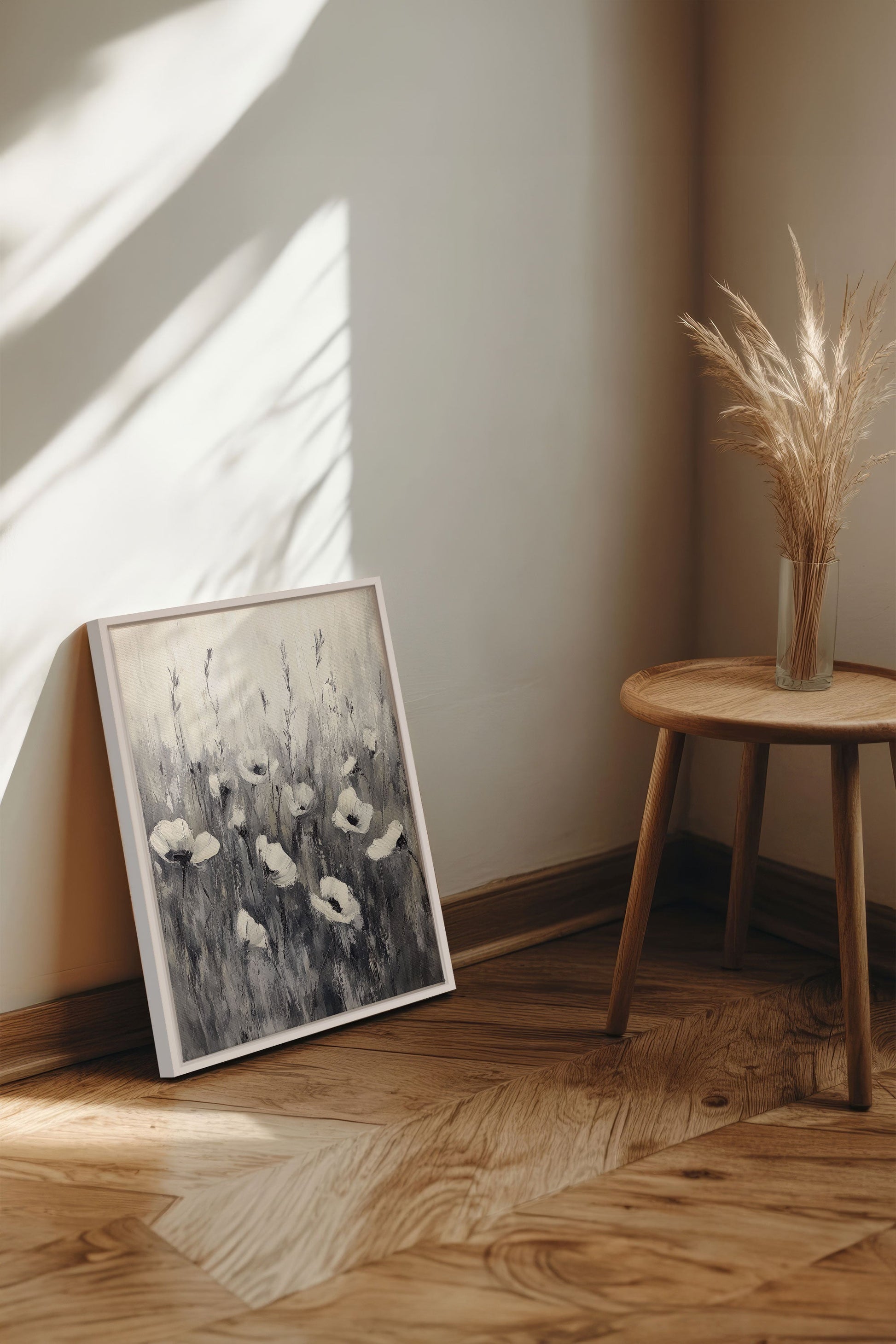 WHITE VEIL, Stretched Canvas Artwork
