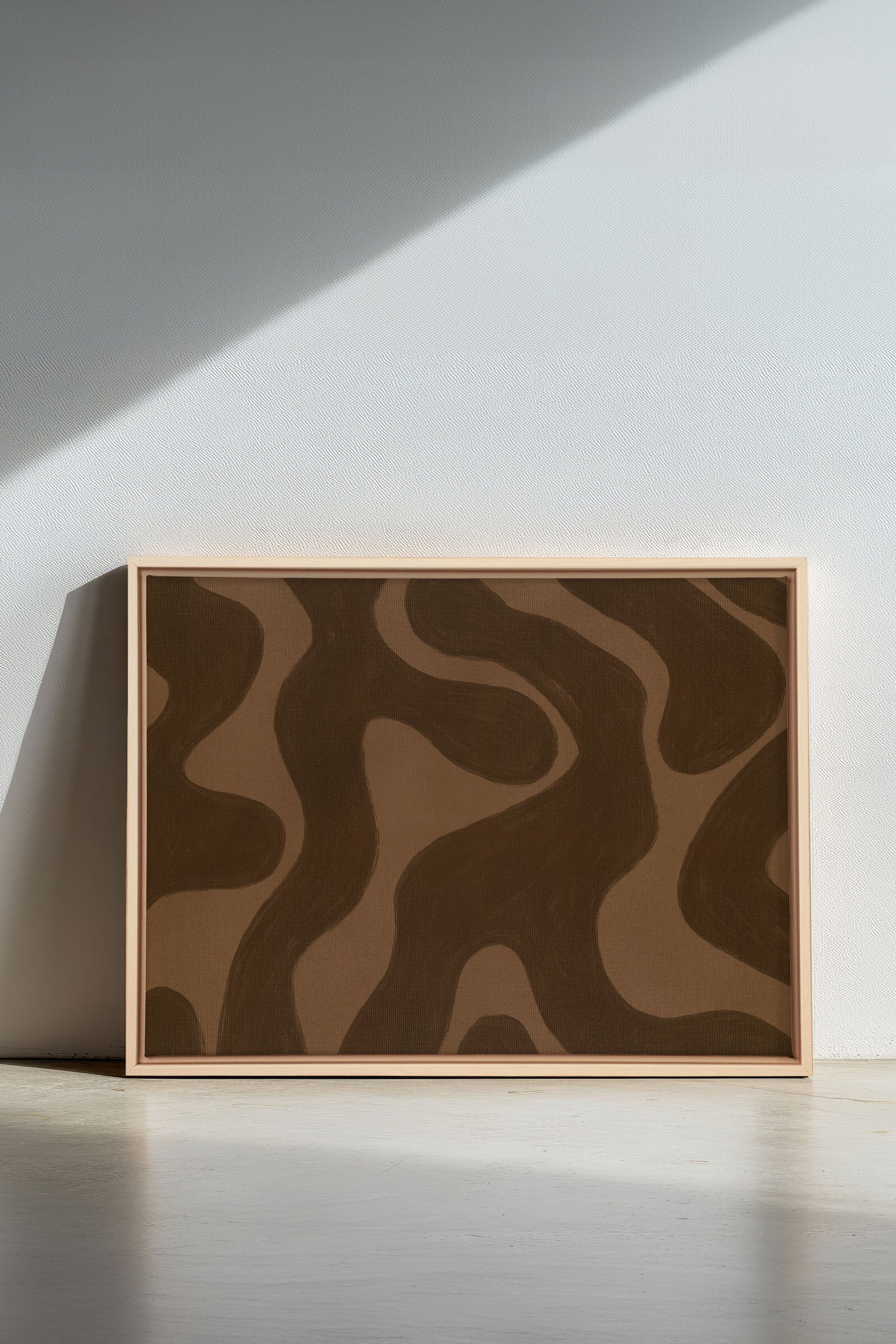 MINERAL FLOW, Stretched Canvas Artwork