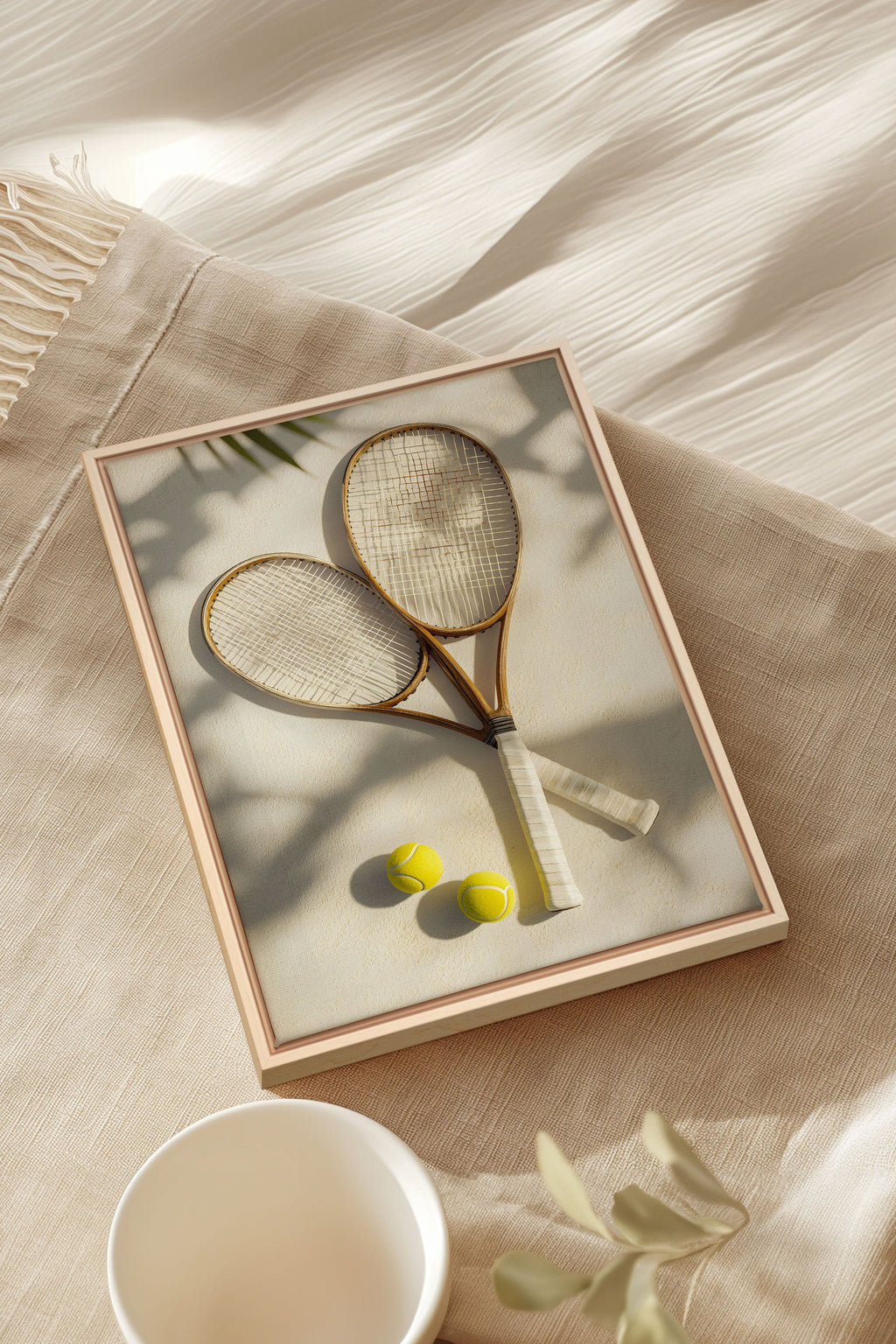 SUMMER MATCH, Stretched Canvas Artwork