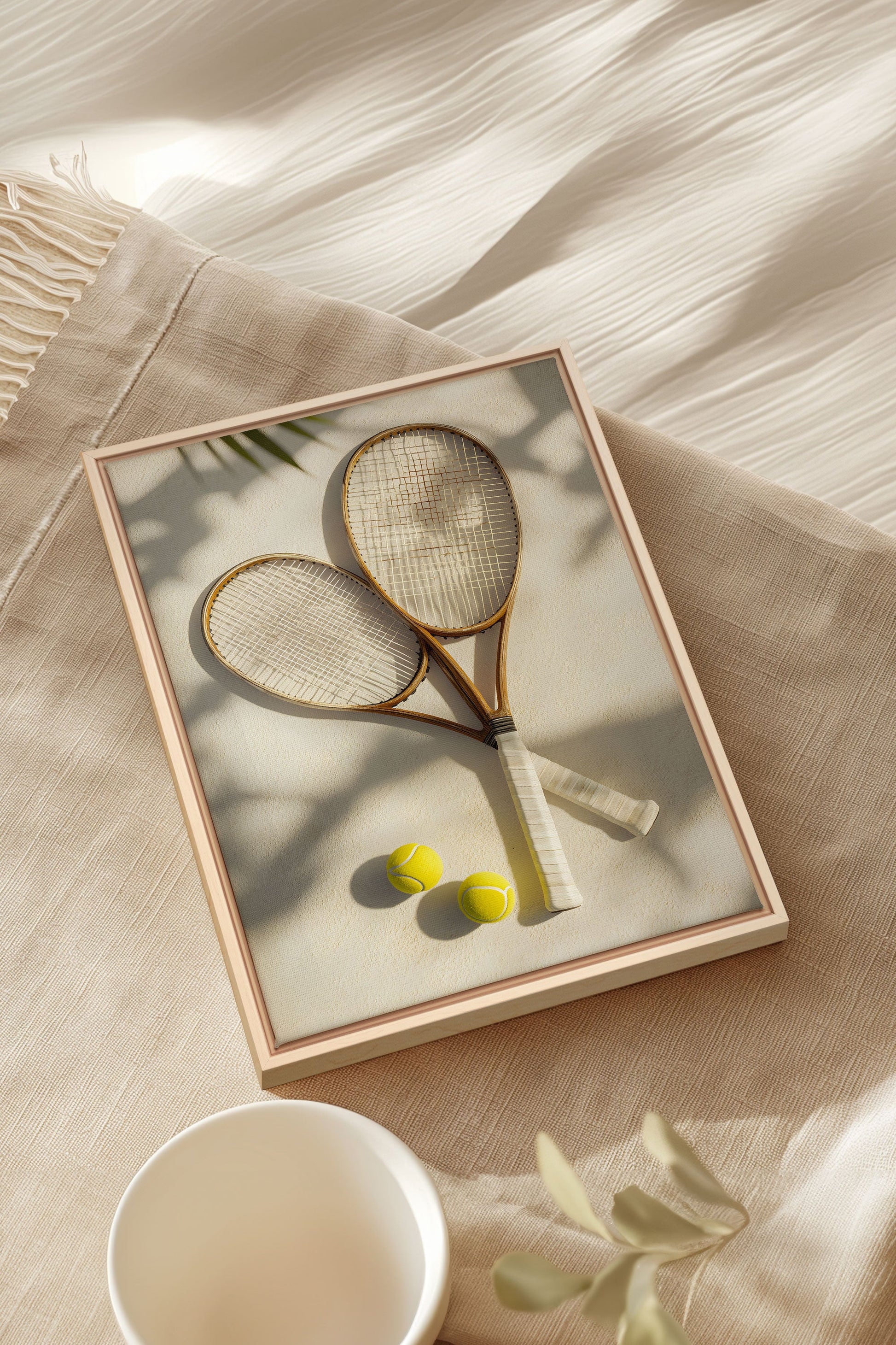 SUMMER MATCH, Stretched Canvas Artwork