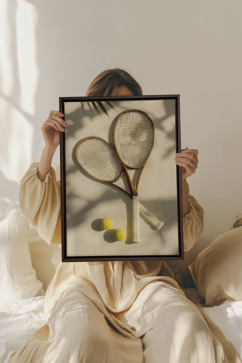 SUMMER MATCH, Stretched Canvas Artwork