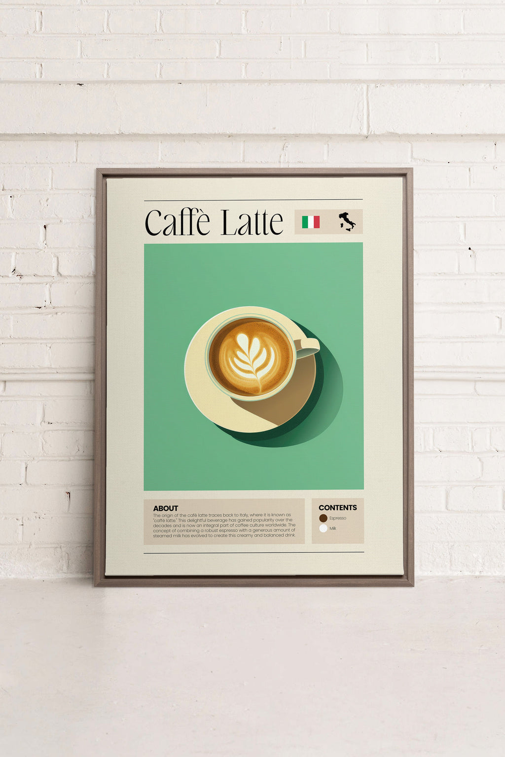 Caffè Latte, Stretched Canvas Artwork