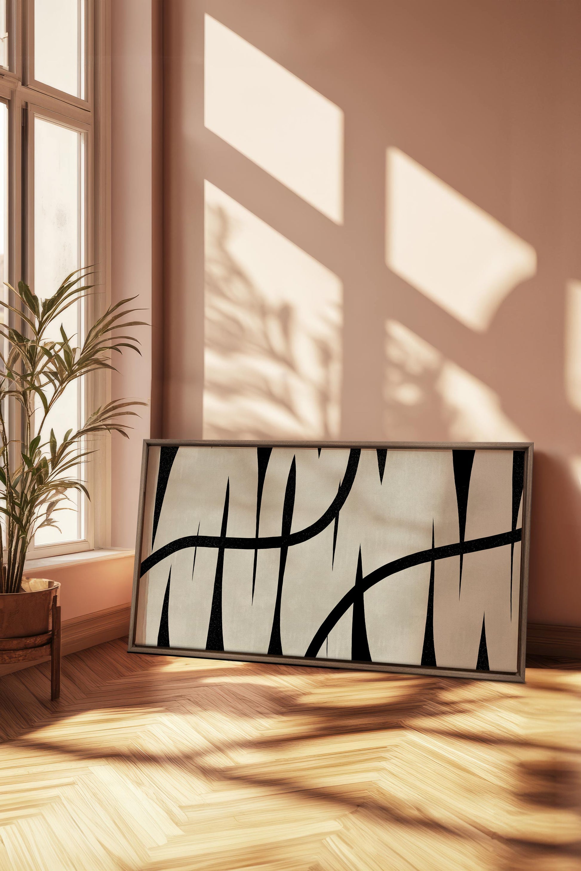 DARK INTERTWINE, Stretched Canvas Artwork