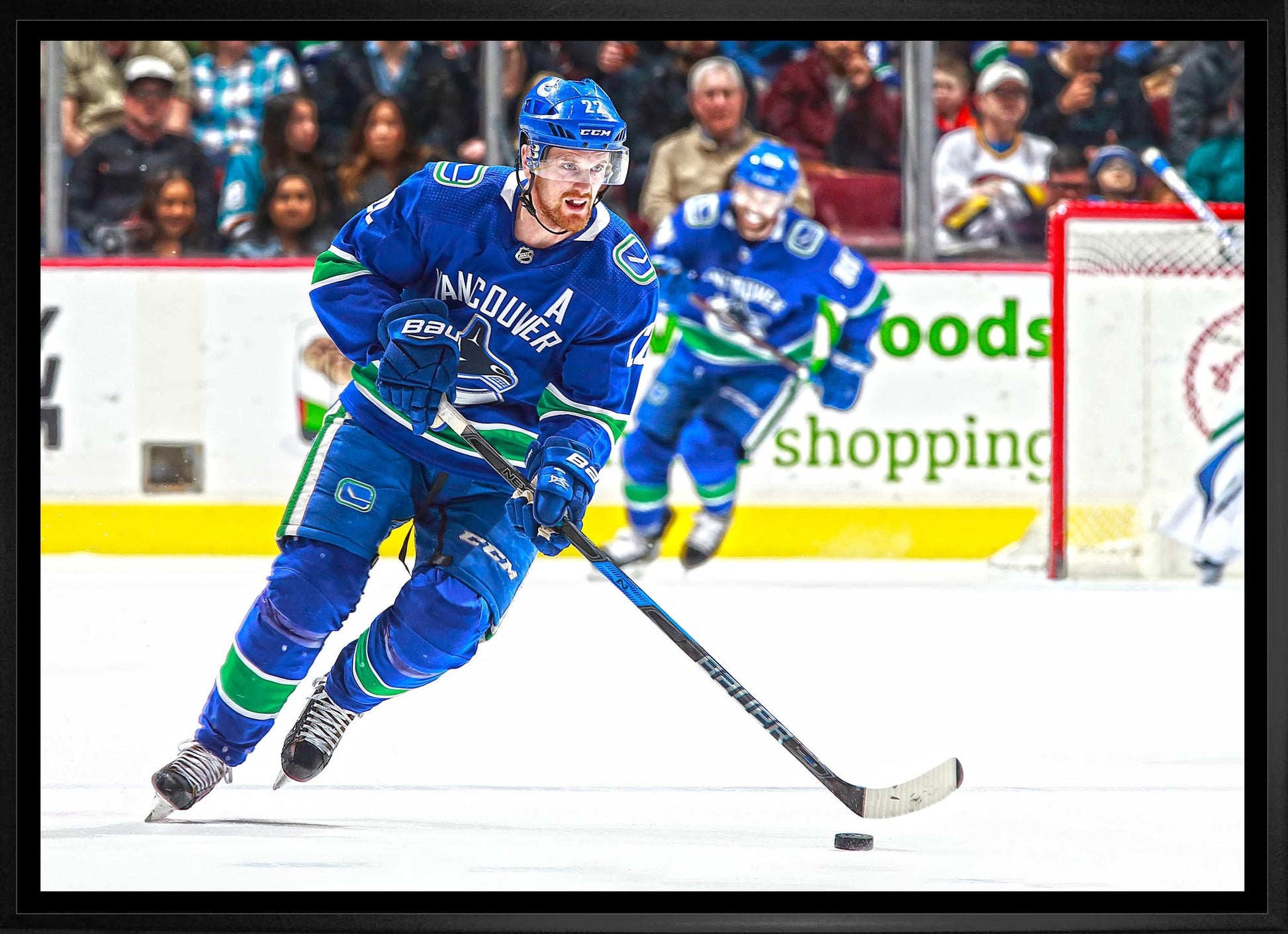 Toile encadrée 20x29 de Daniel Sedin, Vancouver Canucks