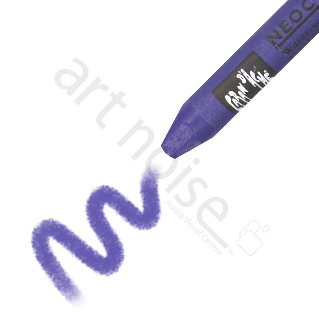 Caran d'Ache - Classic Neocolor II Water Soluble Wax Crayon - Blues and Greens