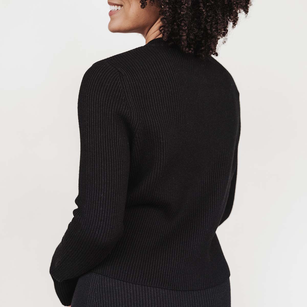 The Capsule Cardigan Black