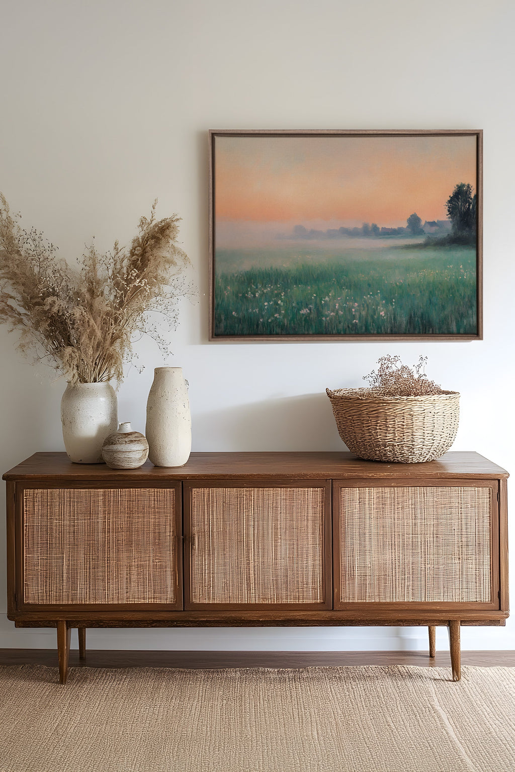 Morning Glow, Stretched Canvas Artwork