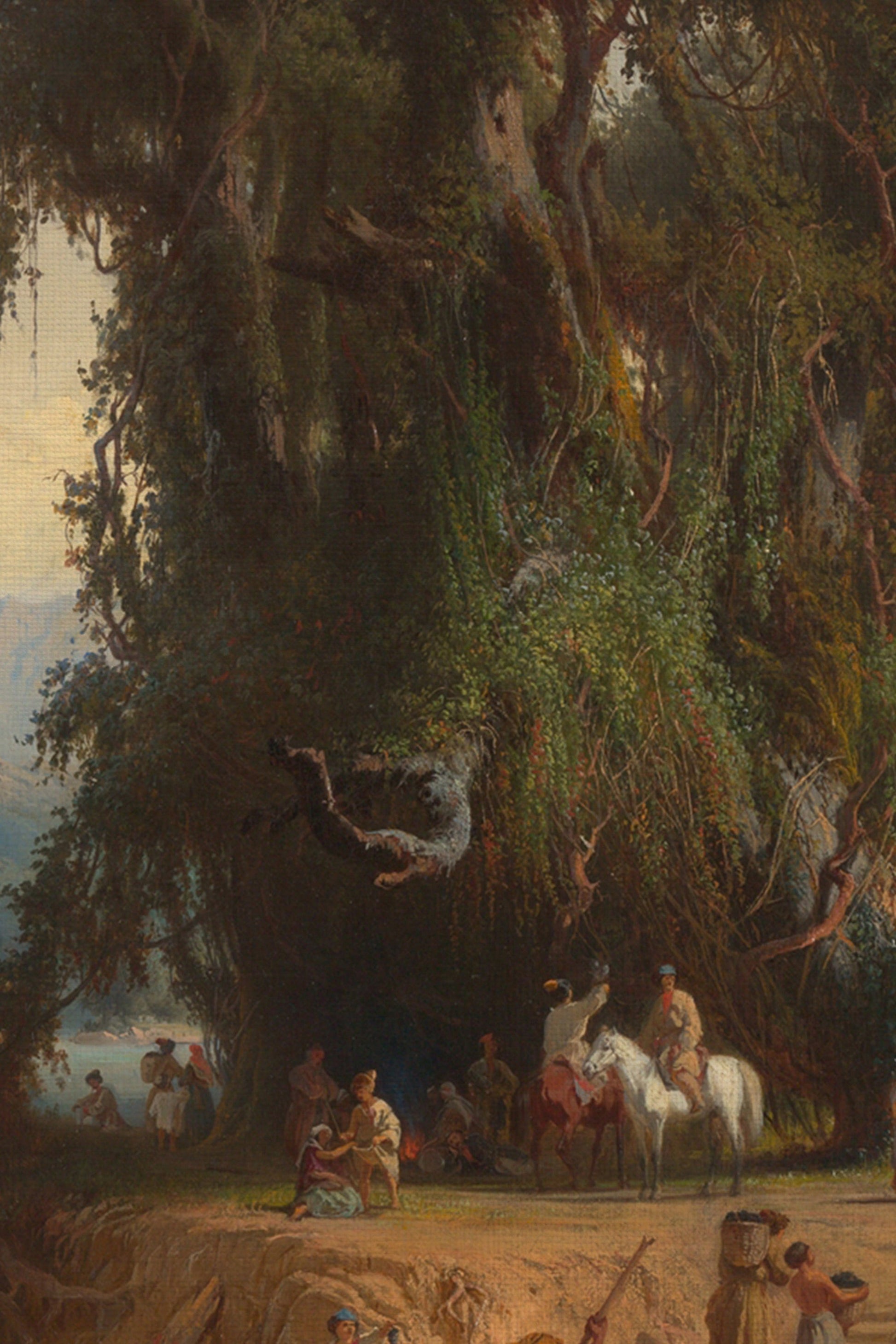 The Banks of Time, Vintage Gold Frame