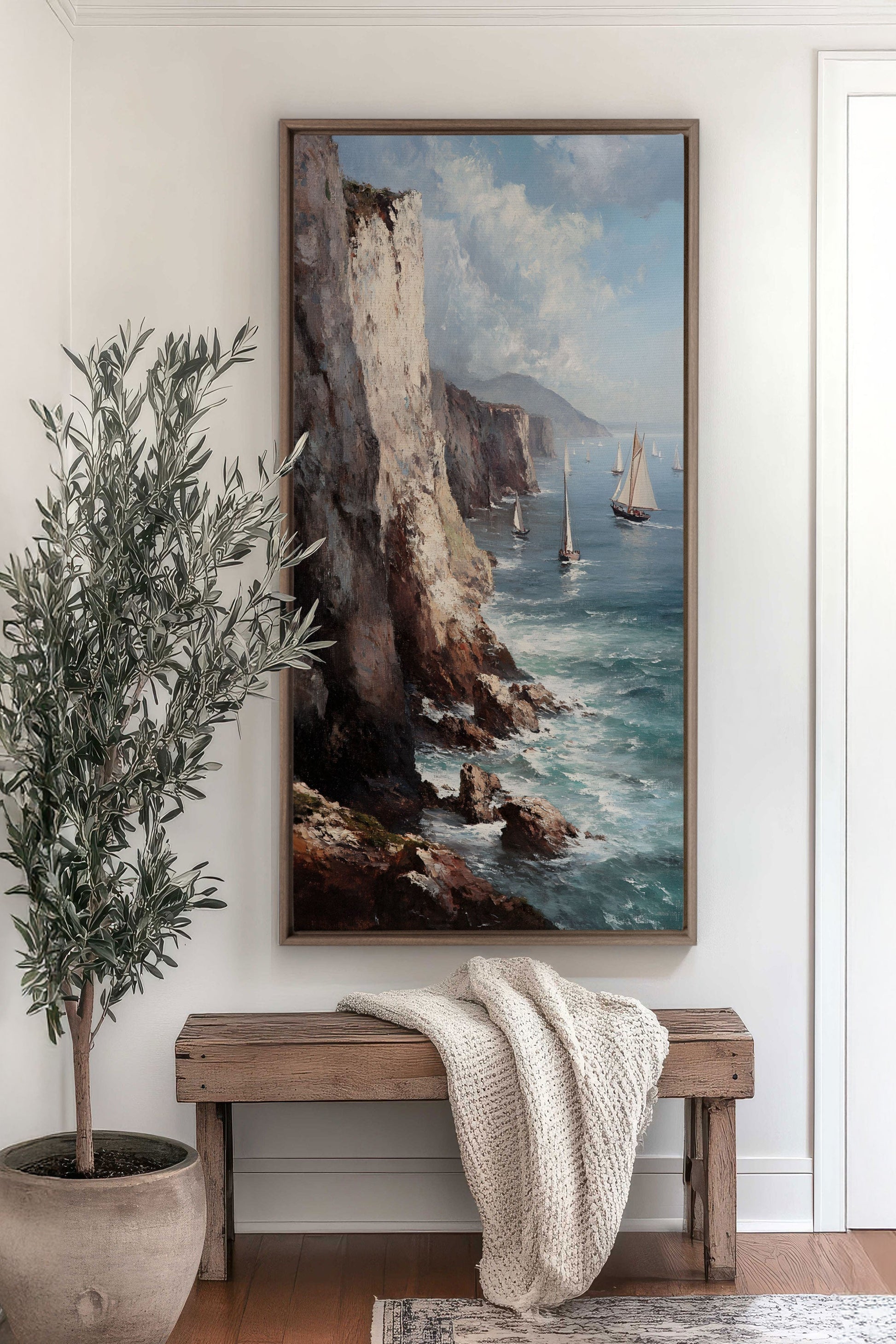 SHORES OF INFINITY, Stretched Canvas Artwork