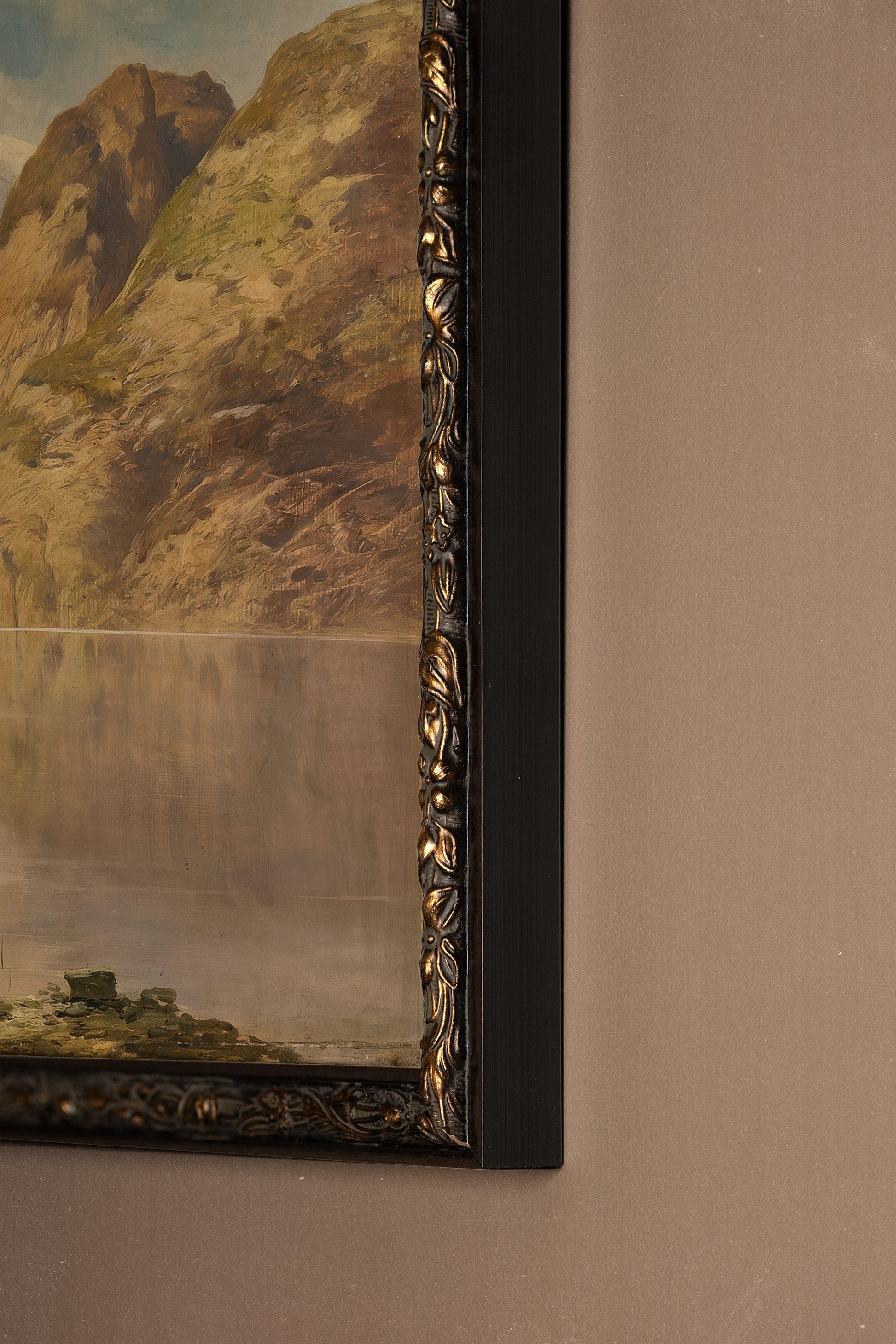 Eternal Mountains, Vintage Bronze Frame