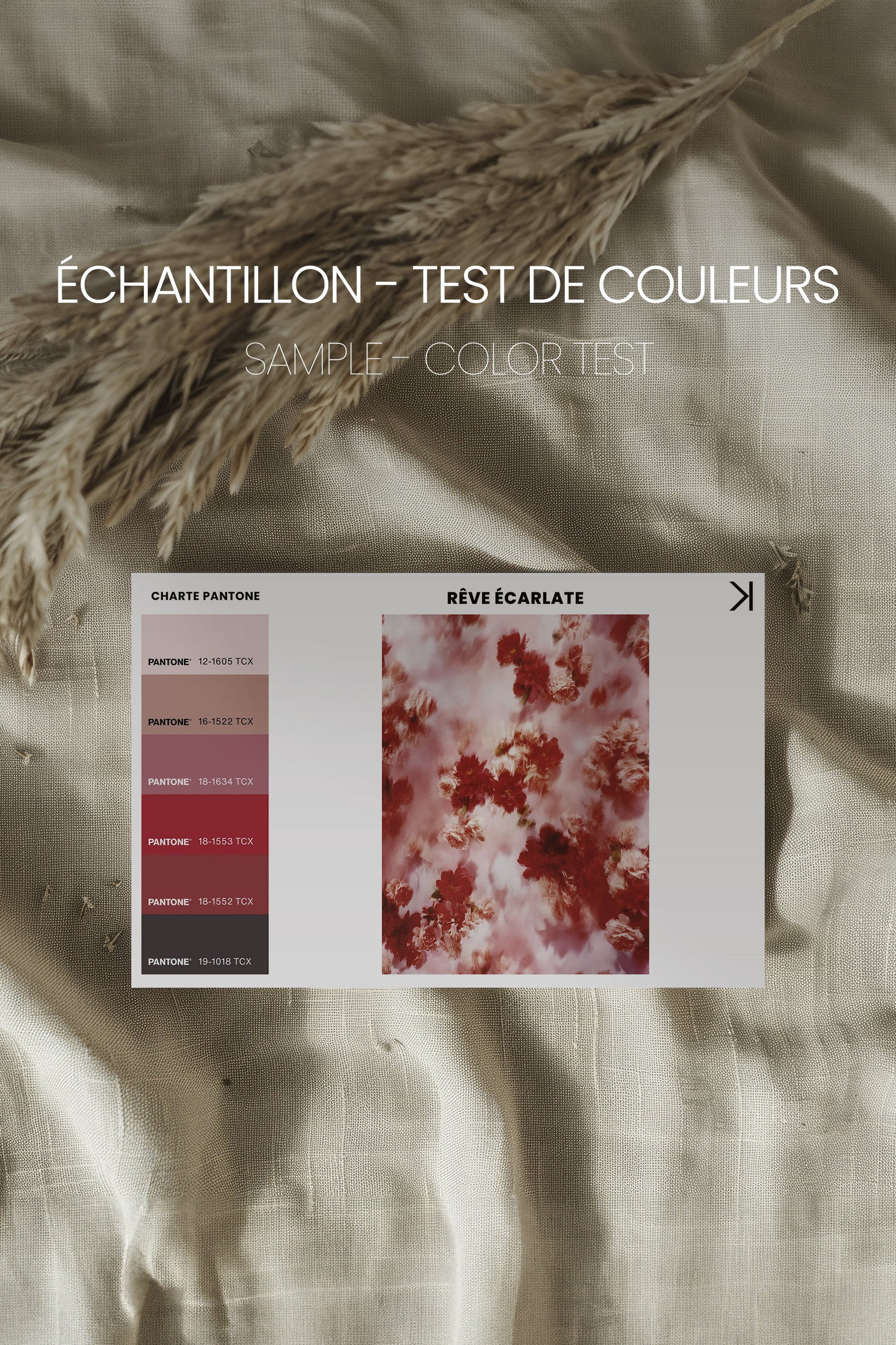 Scarlet Dream, Stretched Canvas Artwork