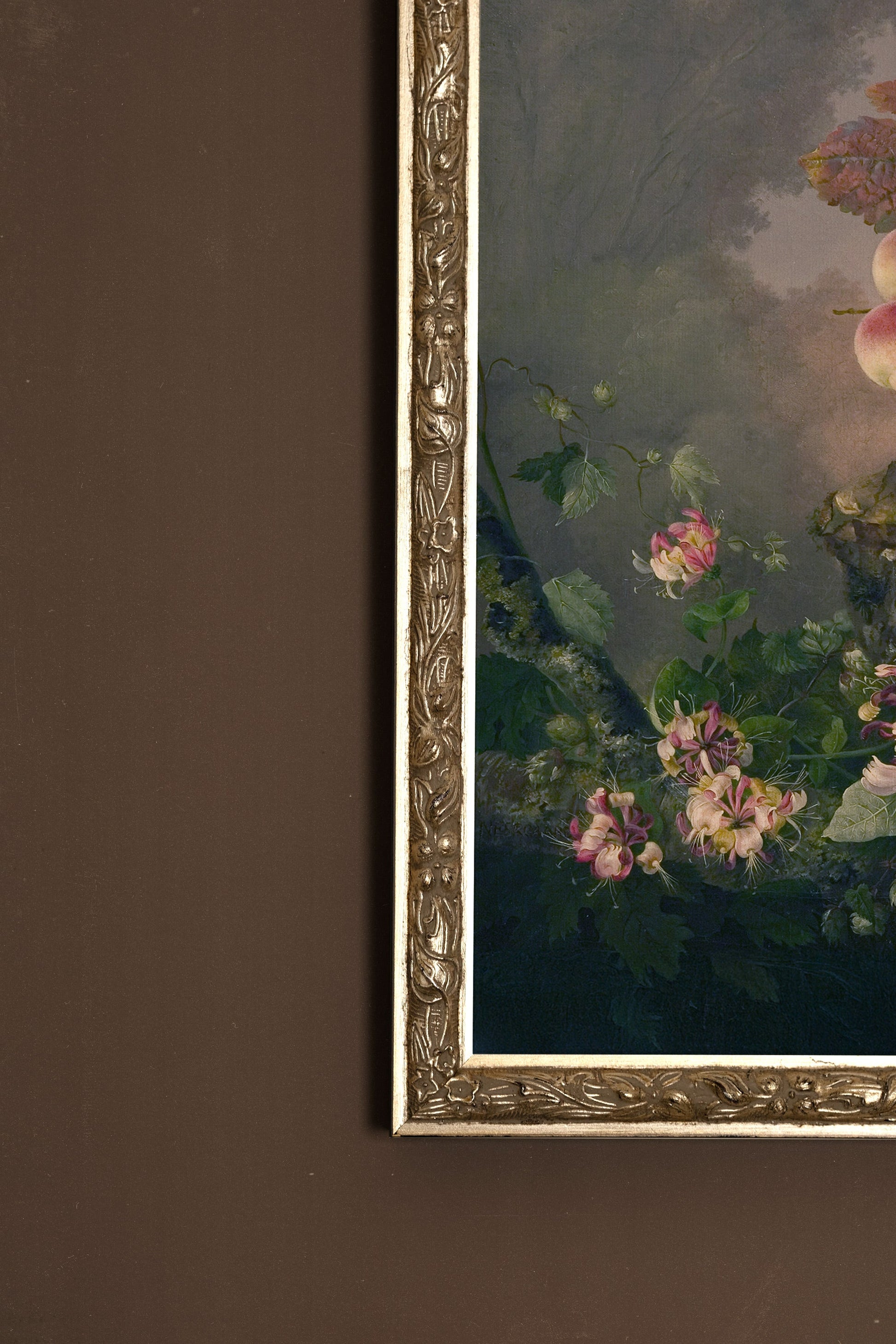 Natural Offering, Vintage Silver Frame