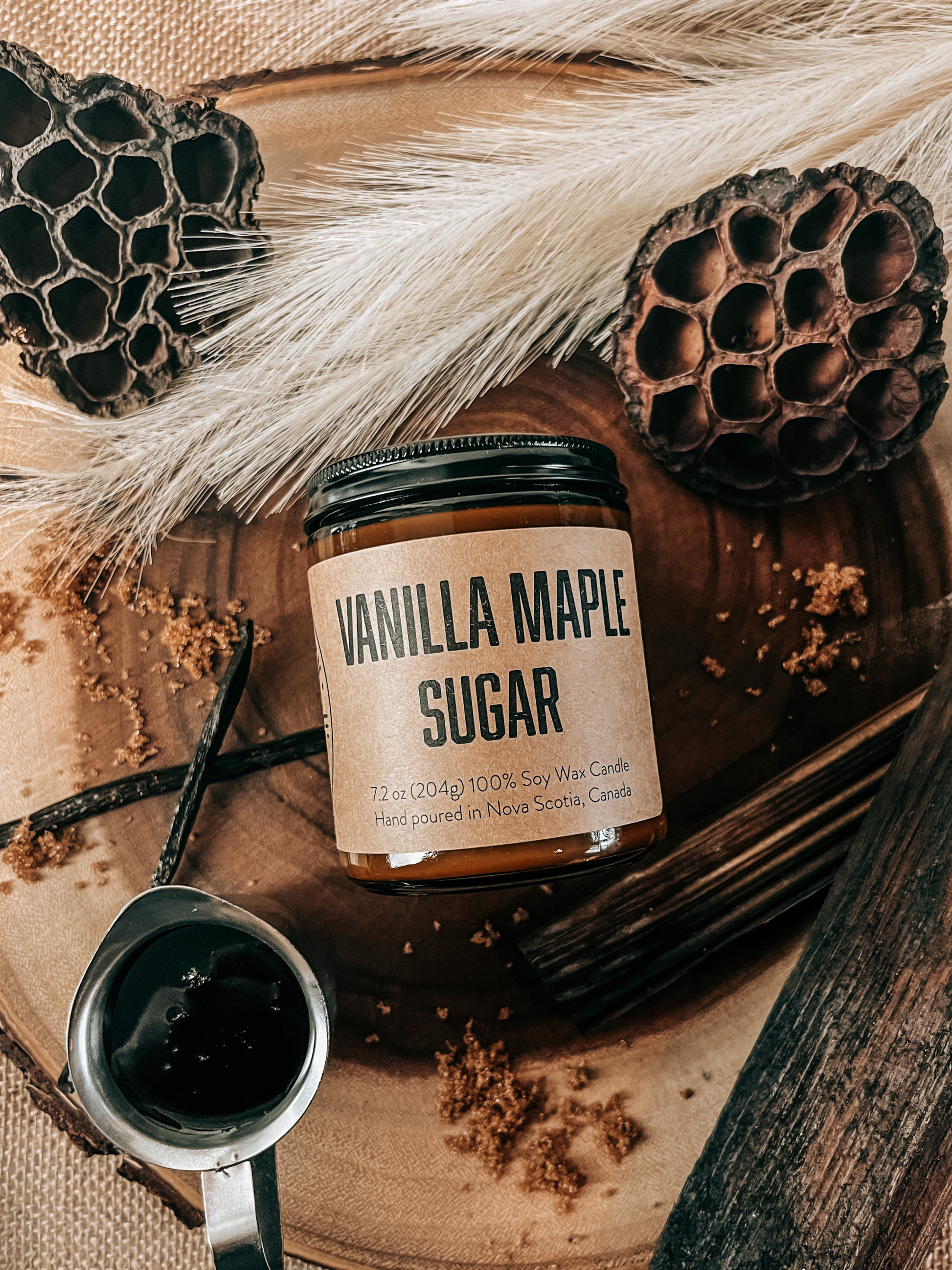 SUCRE D'ÉRABLE À LA VANILLE