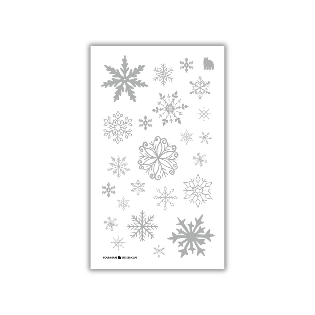 Flocons givrés