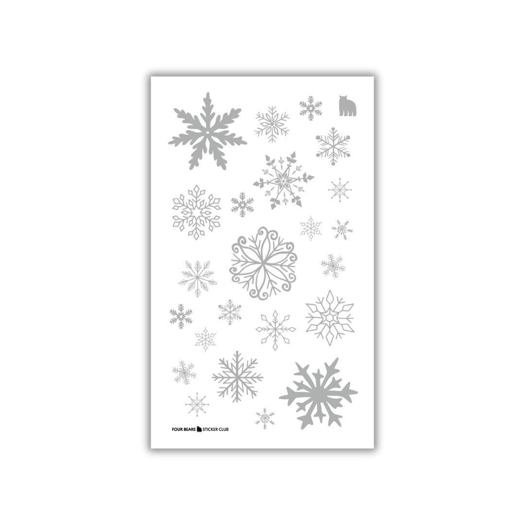 Flocons givrés